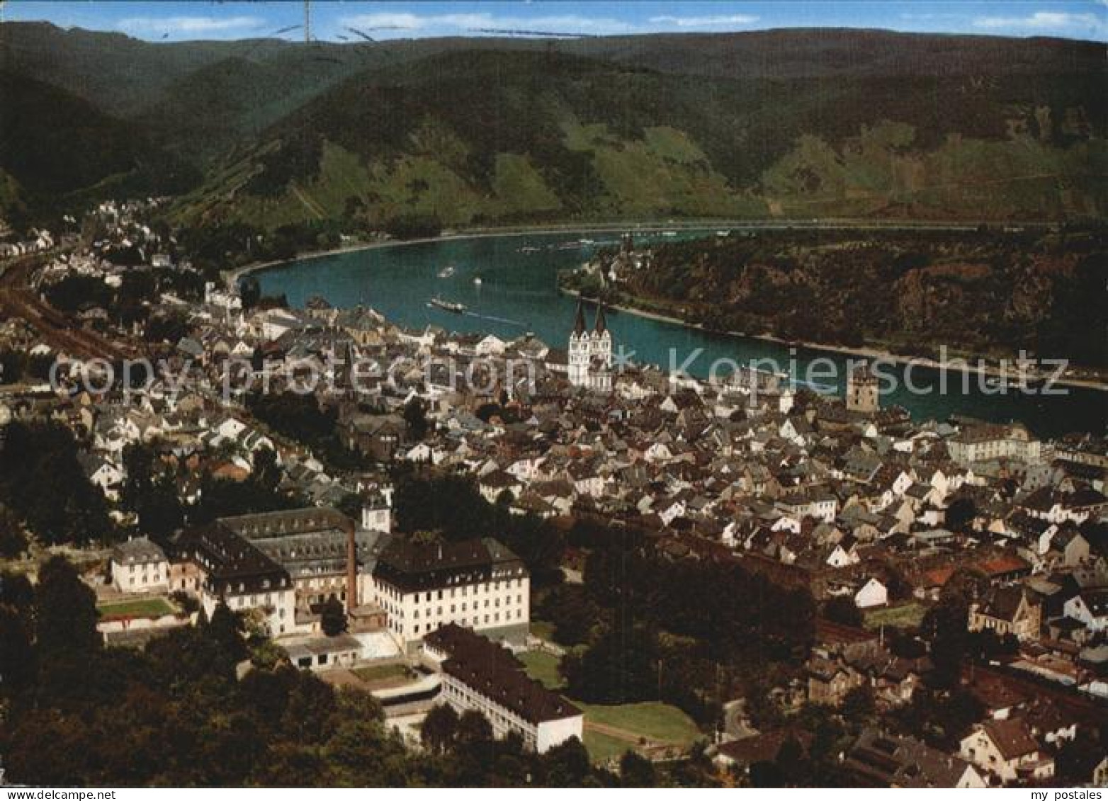 72488900 Boppard Rhein Fliegeraufnahme Boppard - Boppard