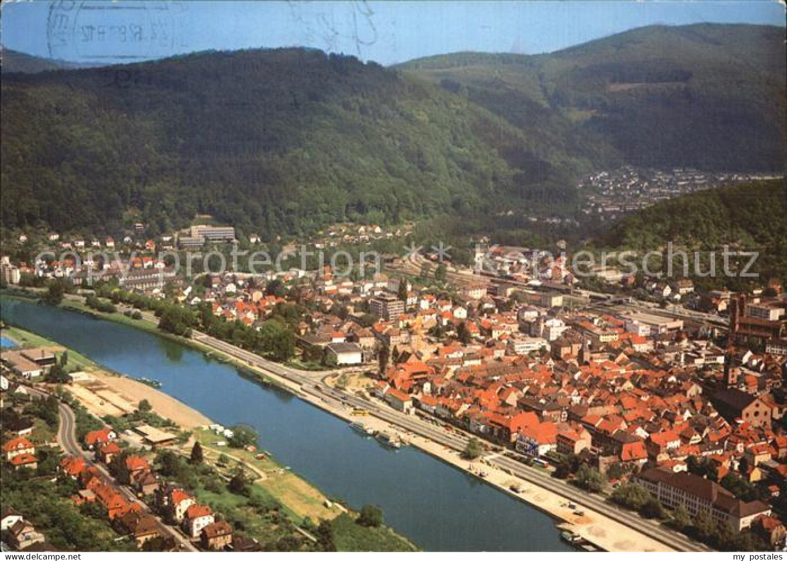 72488775 Eberbach Neckar Fliegeraufnahme Eberbach - Eberbach