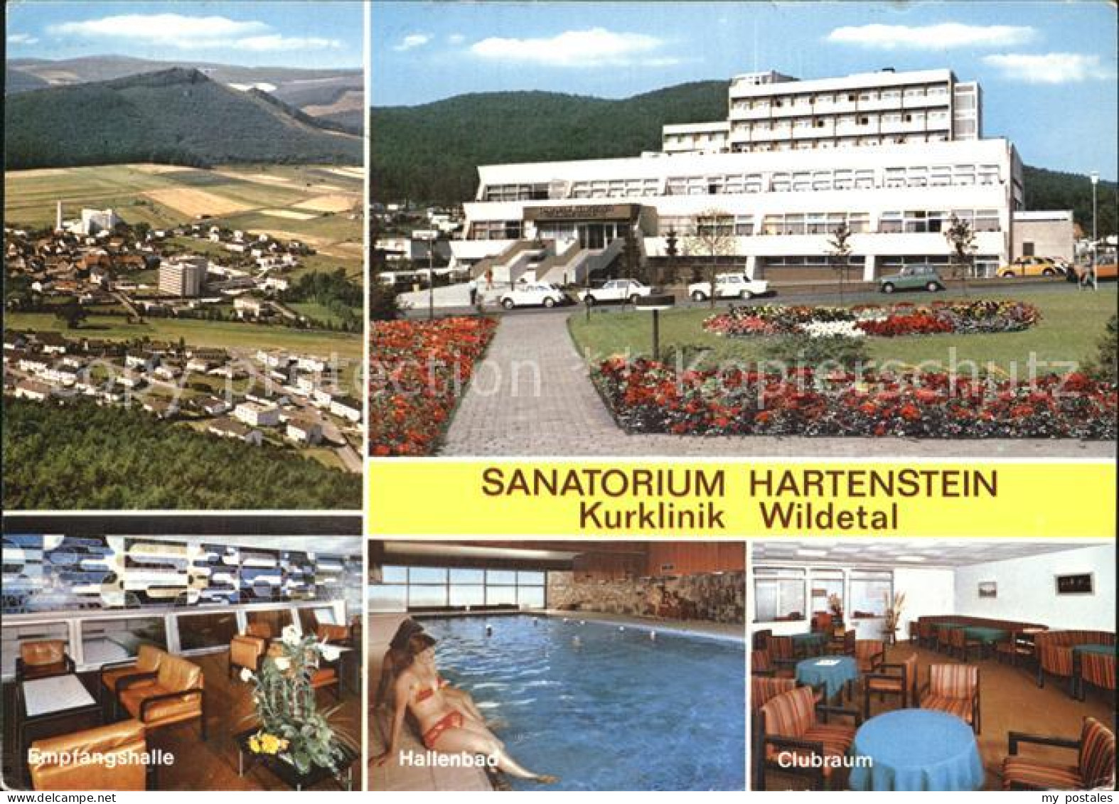 72488737 Reinhardshausen Sanatorium Hartenstein Kurklinik Wildetal Albertshausen - Bad Wildungen