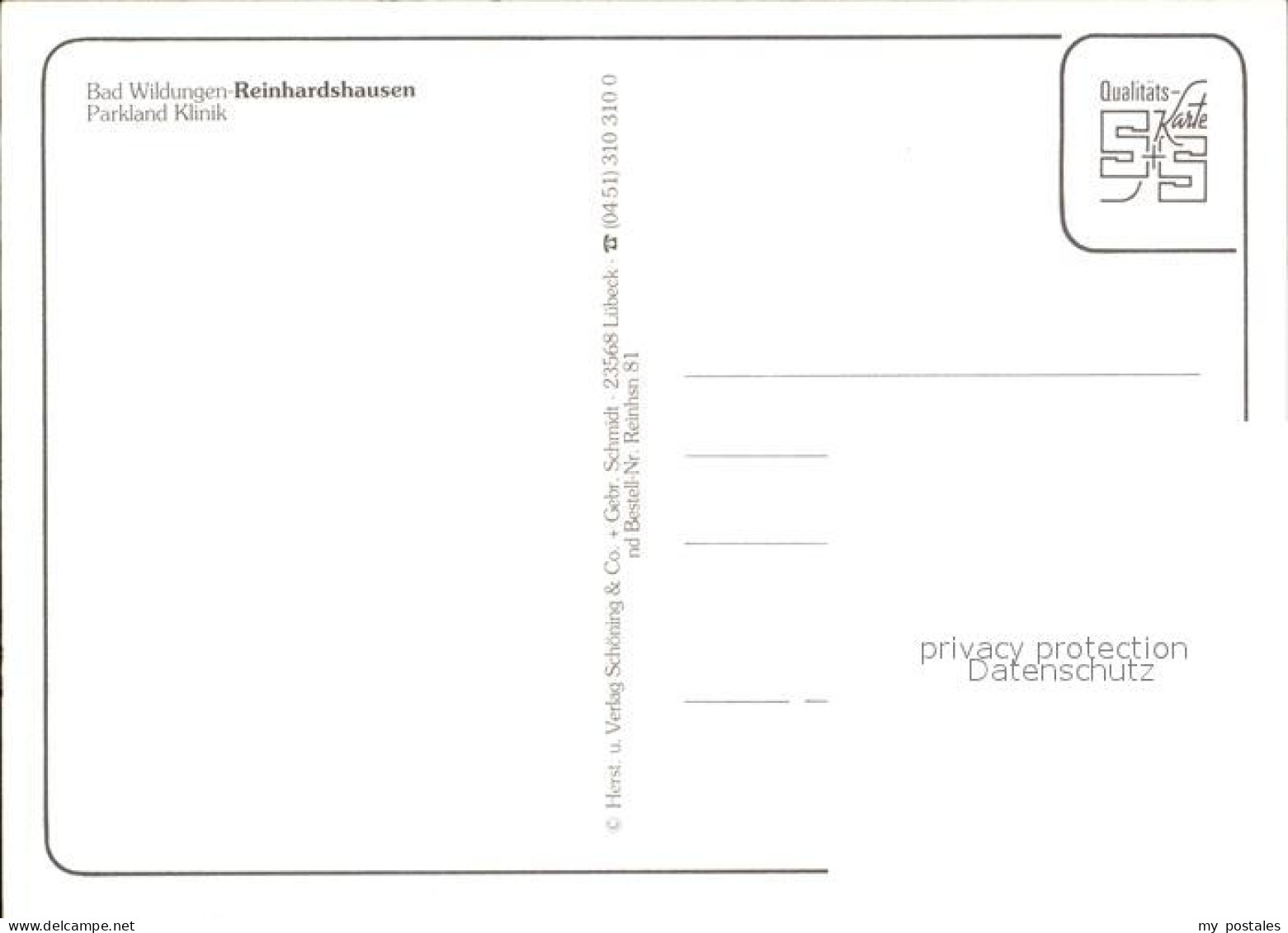 72488688 Reinhardshausen Parkland Klinik Albertshausen - Bad Wildungen
