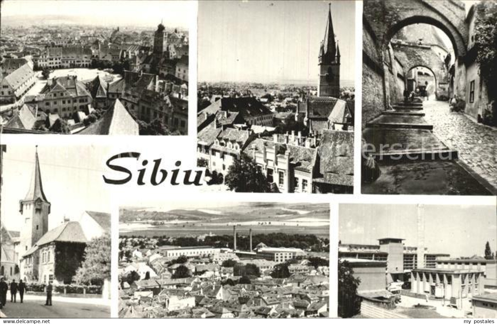 72488296 Sibiu Hermannstadt Teilansichten  Sibiu Hermannstadt - Romania