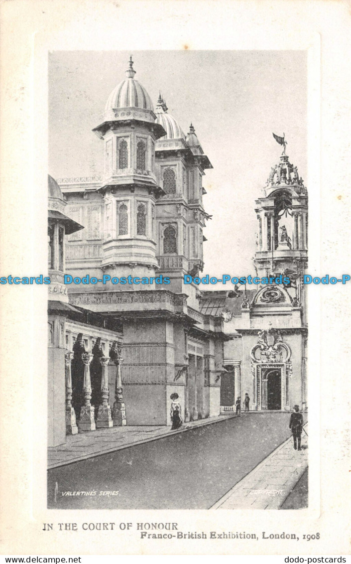 R102808 In The Court Of Honour. Franco British Exhibition. London. 1908. Valenti - Autres & Non Classés