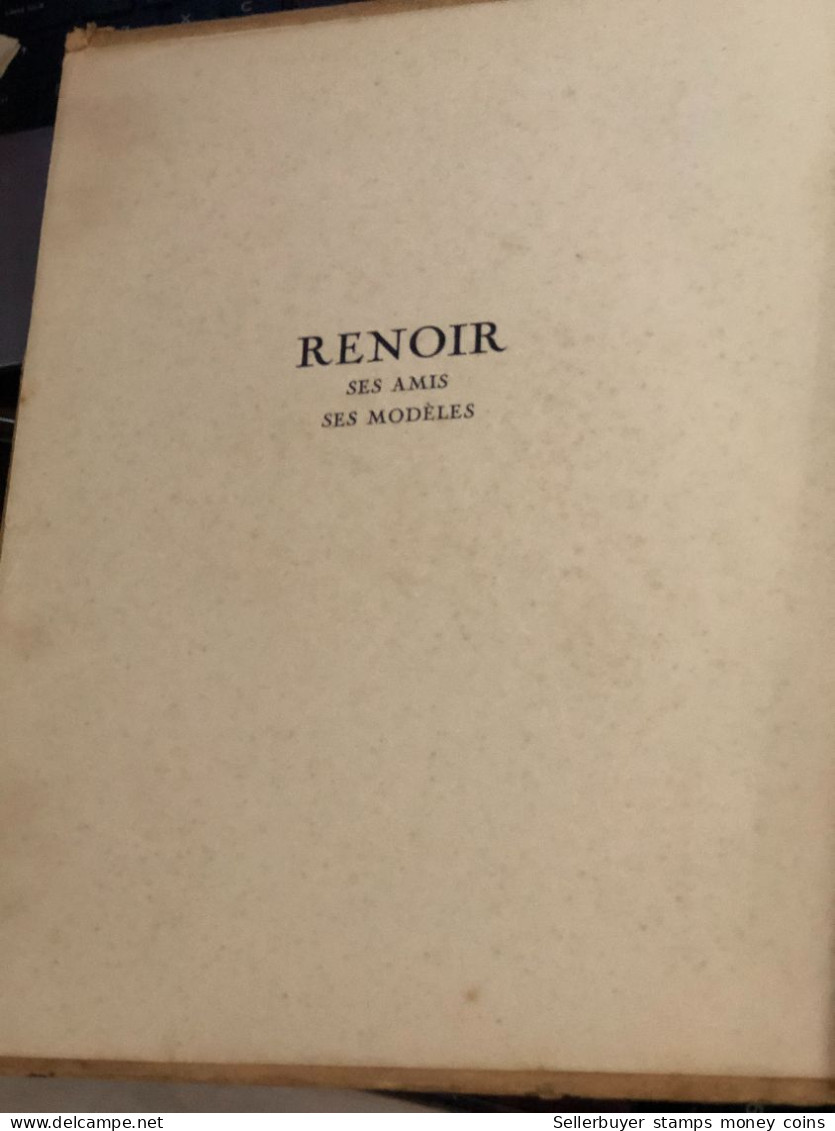 French Books Printed With Old Pictures That Readers Bought Back To Vietnam-(JEANNE BAUDOT-RENOIR SES AMIS SES MODELES )1 - Zonder Classificatie