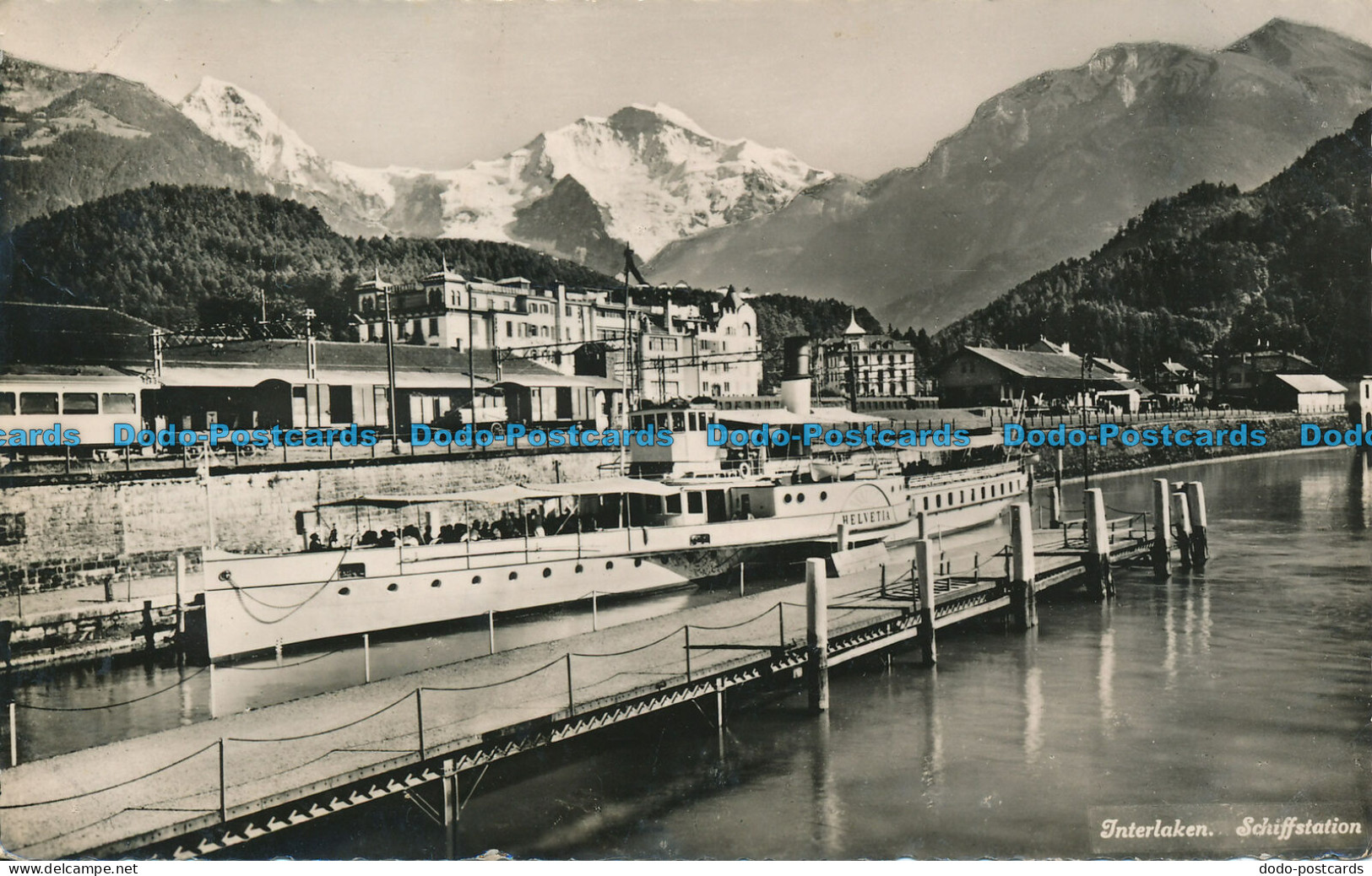 R102842 Interlaken. Schiffstation. Schild Bichsel. No 1274 - Wereld