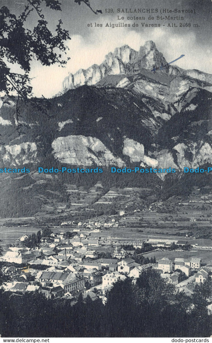 R103471 Sallanches Hte Savoie. Le Coteau De St. Martin Et Les Aiguilles De Varen - Wereld