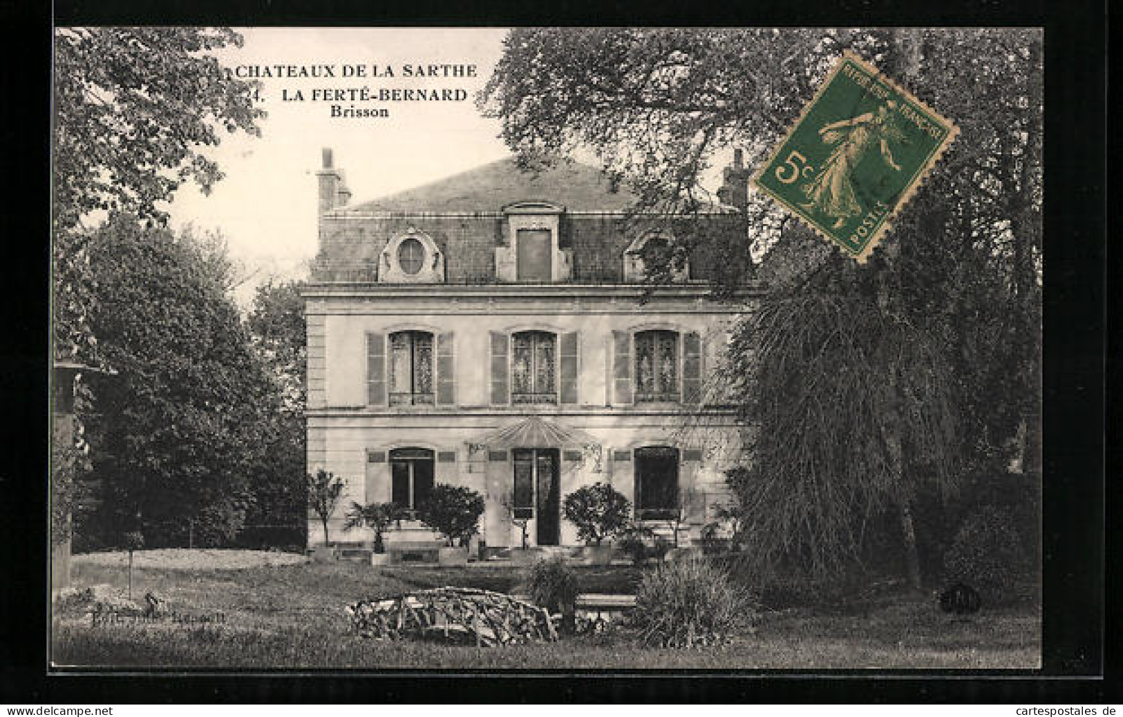 CPA La Ferte-Bernard, Brisson, Chateau De La Sarthe  - La Ferte Bernard
