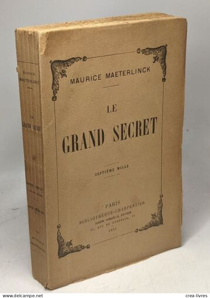 Le Grand Secret - Autres & Non Classés