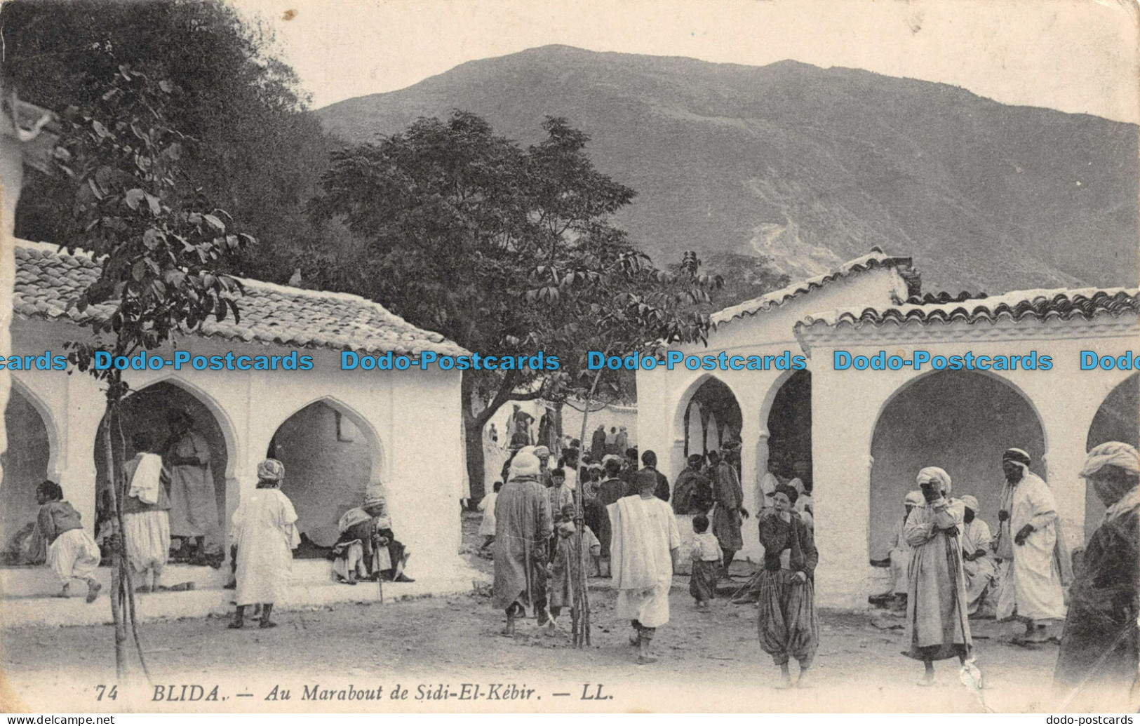 R102906 Blida. Au Marabout De Sidi El Kebir. LL. Bill Hopkins Collection. 1912 - Mondo