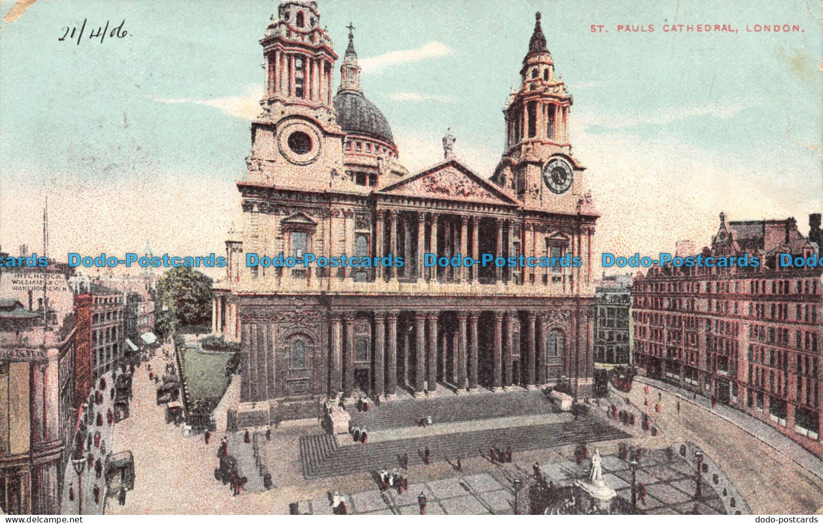 R103525 St. Pauls Cathedral. London. 1906 - Sonstige & Ohne Zuordnung