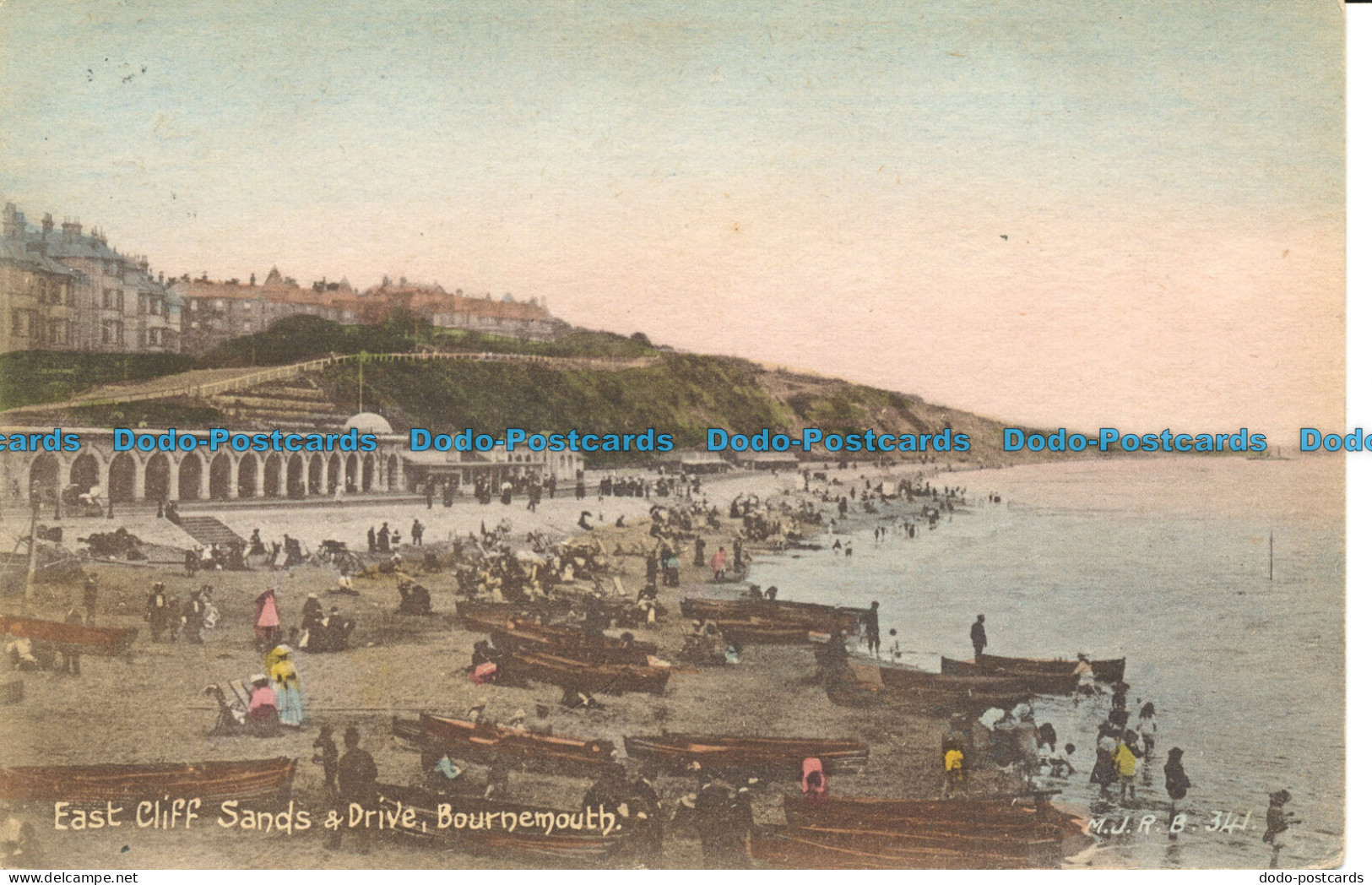 R103529 East Cliff Sands And Drive. Bournemouth. M. J. R. B. 341. 1910 - Monde
