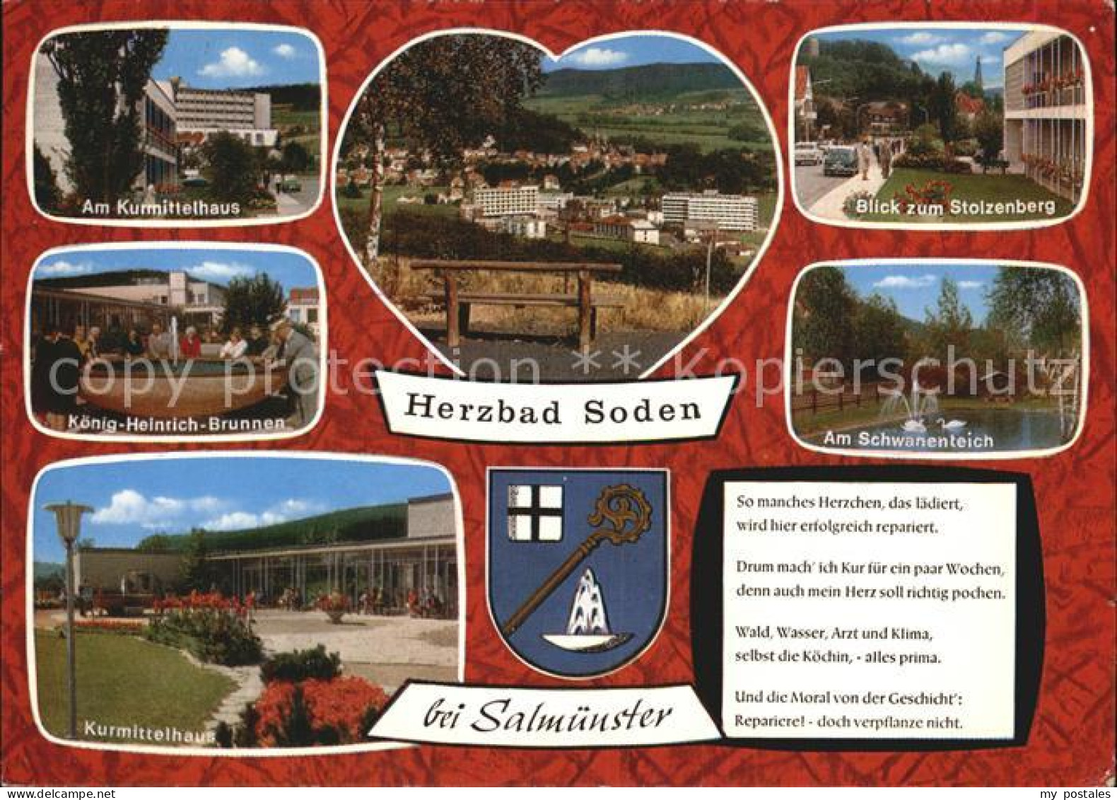 72486545 Bad Soden-Salmuenster Kurmittelhaus Koenig Heinrich Brunnen  Schwanente - Other & Unclassified