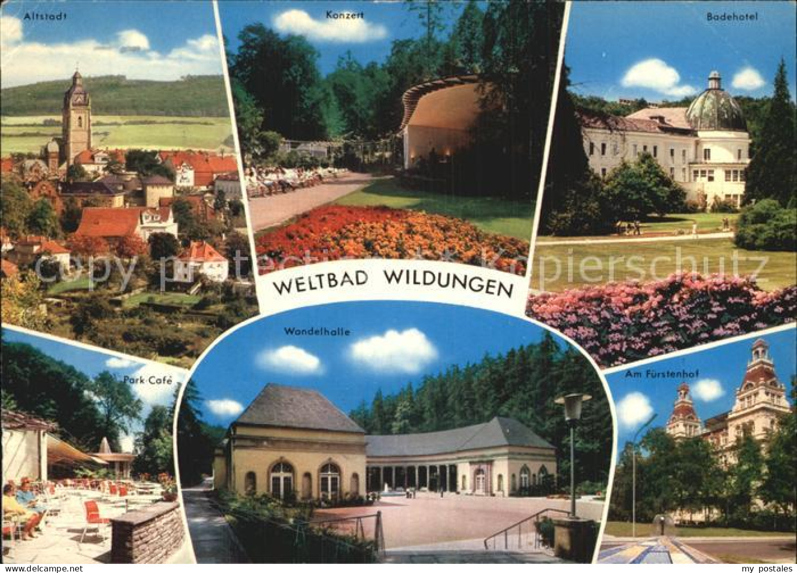 72486526 Bad Wildungen Altstadt Park Cafe Fuerstenhof Wandelhalle Albertshausen - Bad Wildungen