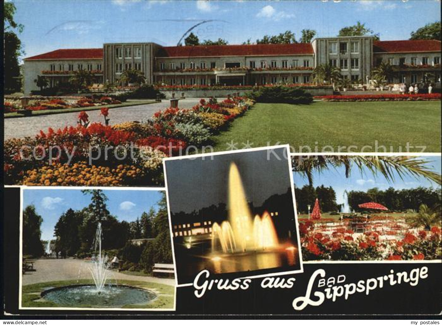 72486427 Bad Lippspringe Kurhaus Brunnen Fontaene Bad Lippspringe - Bad Lippspringe