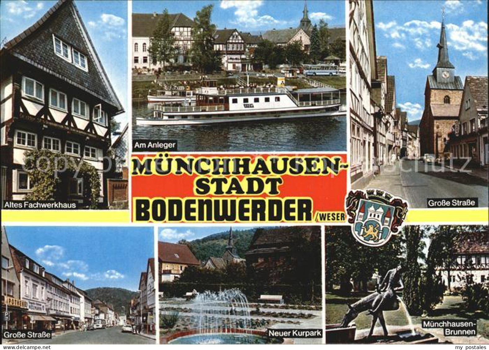 72486414 Bodenwerder Altes Fachwerkhaus Grosse Strasse Neuer Kurpark Muenchhause - Bodenwerder