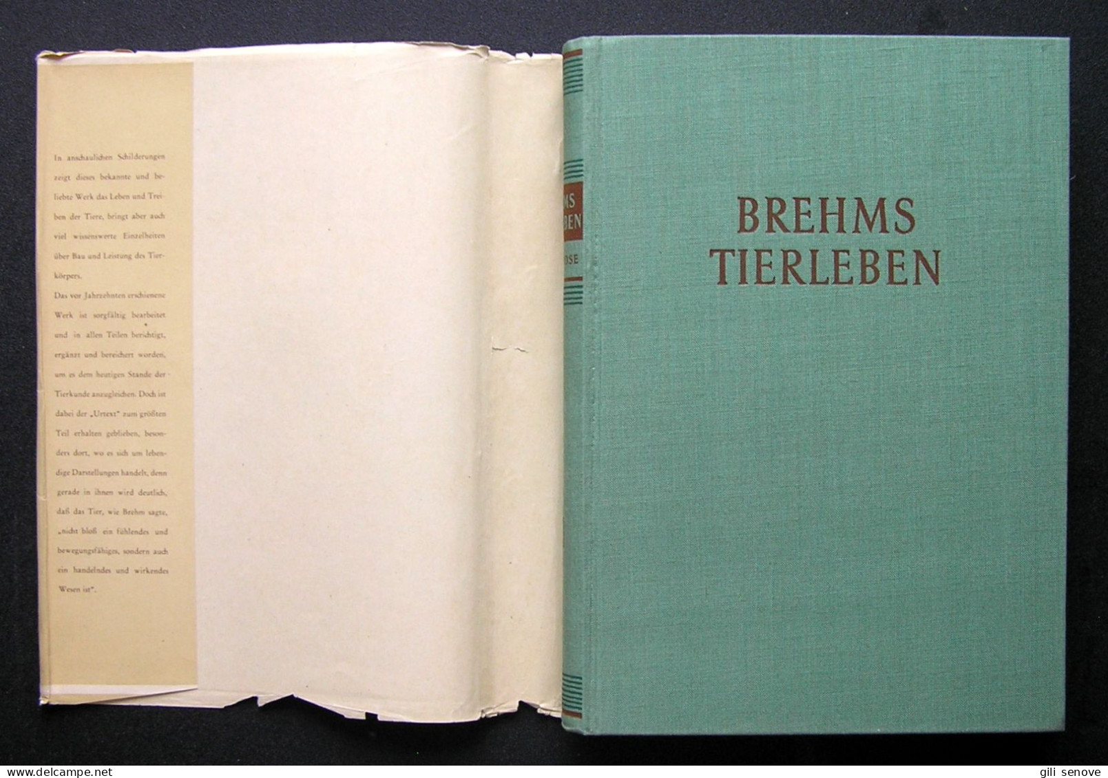 Brehms Tierleben Wirbellose 1956 - Livres Anciens