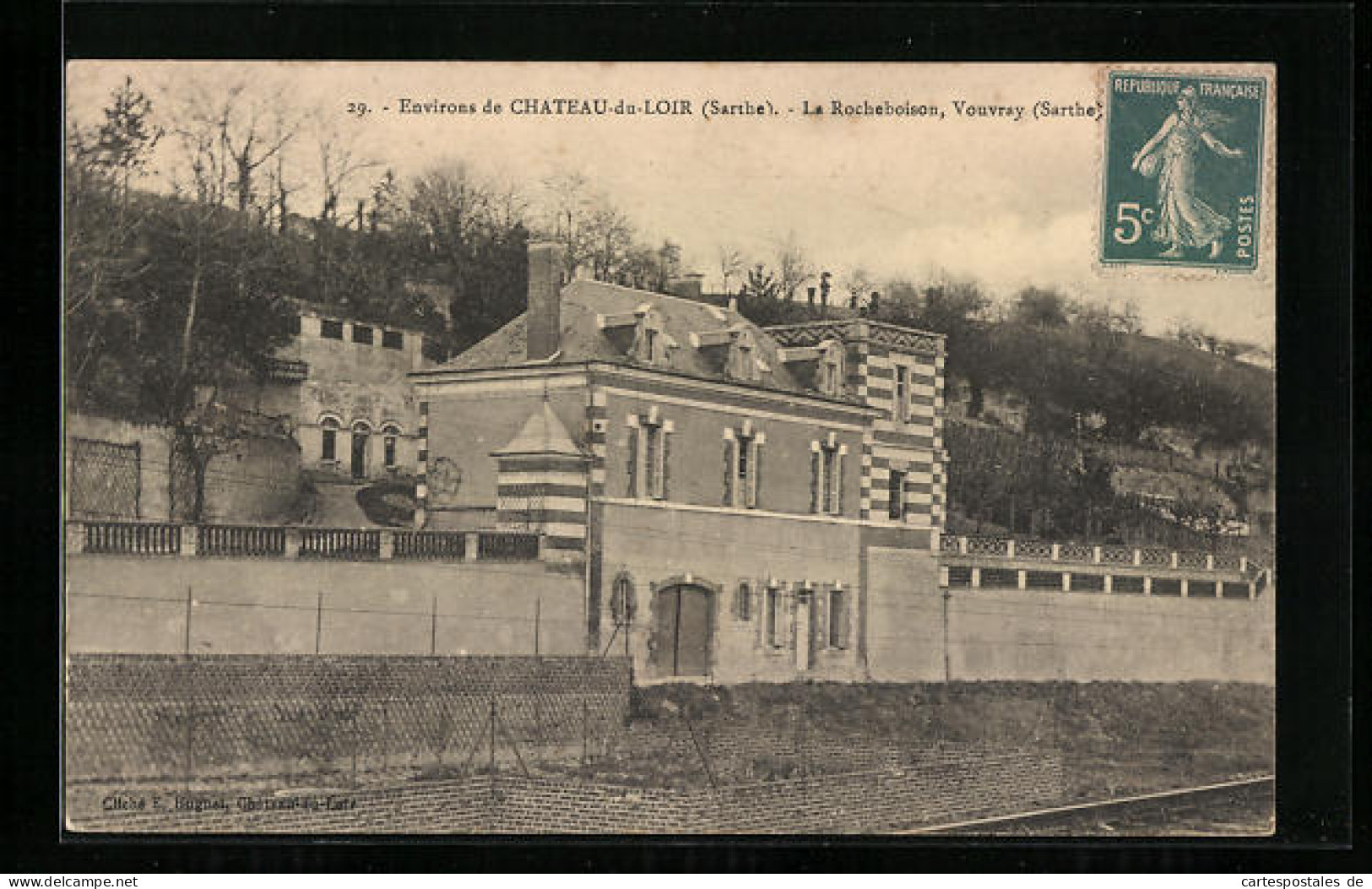 CPA Vouvray, Chateau-du-Loir, La Rocheboison  - Chateau Du Loir