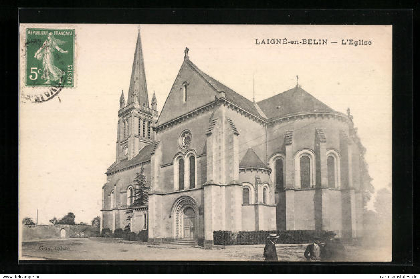 CPA Laigne-en-Belin, L`Eglise  - Sonstige & Ohne Zuordnung