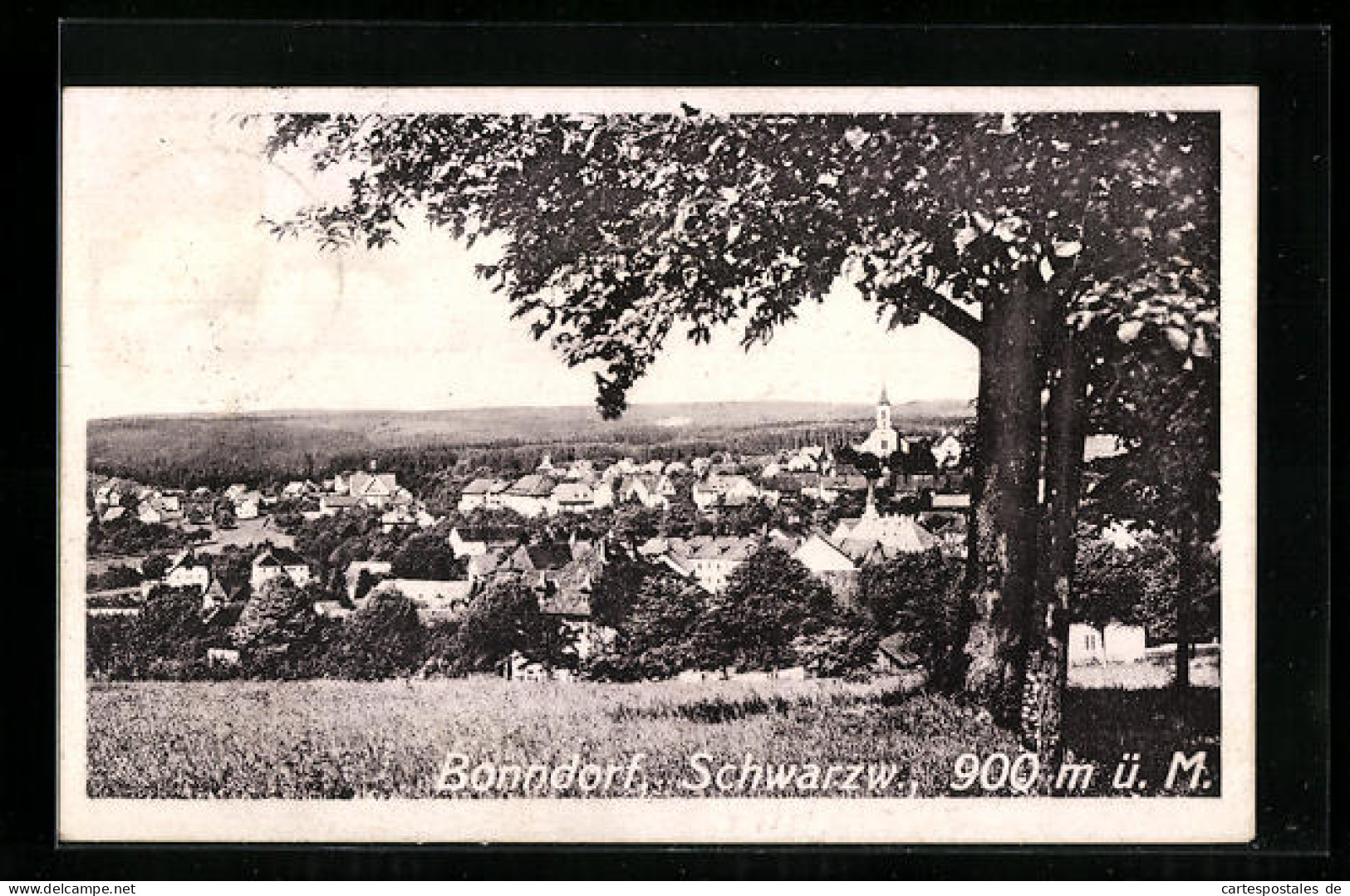 AK Bonndorf Im Schwarzwald, Generalansicht Der Stadt  - Bonndorf
