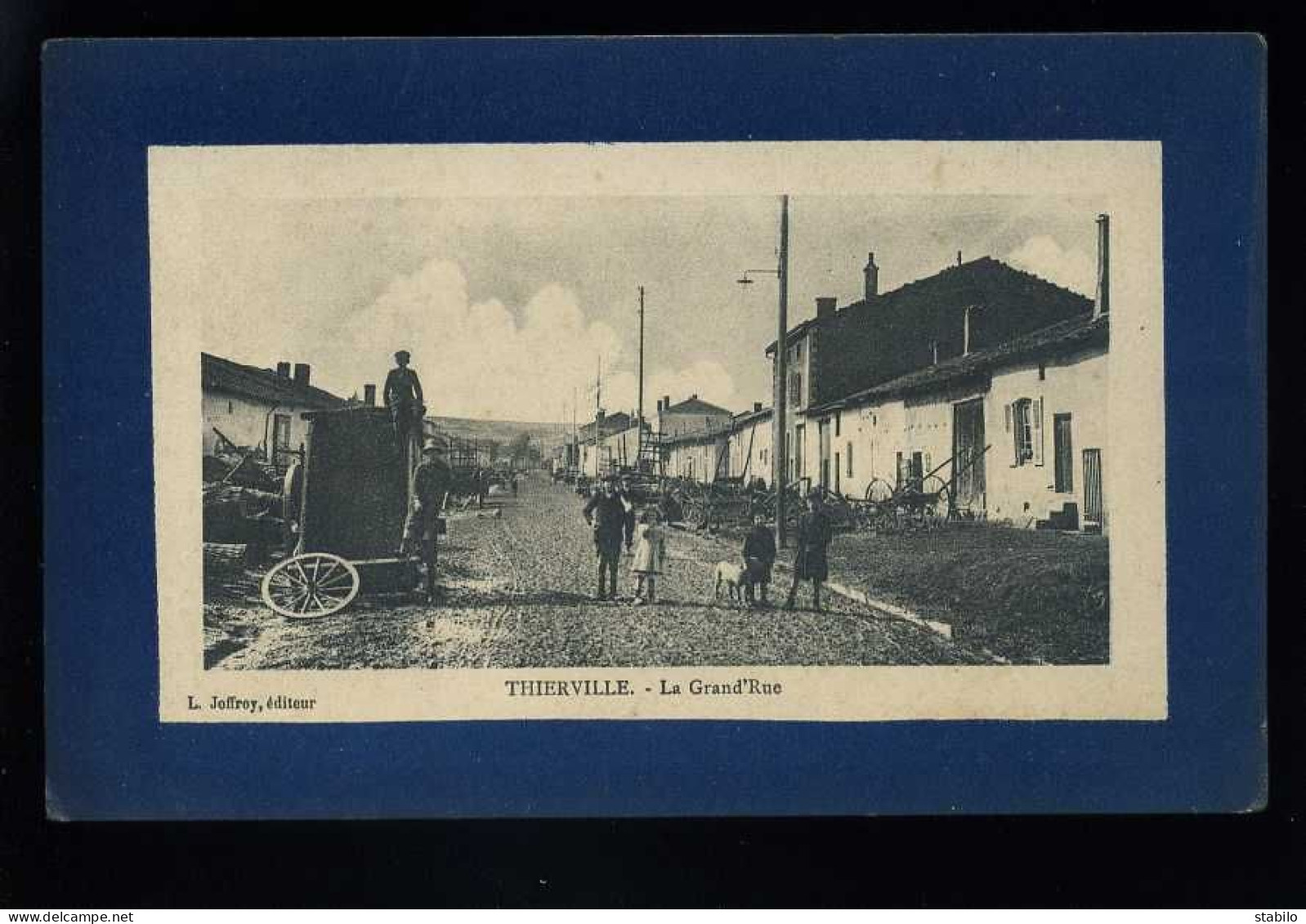 55 - THIERVILLE - LA GRANDE RUE - L. JOFFROY EDITEUR - Other & Unclassified