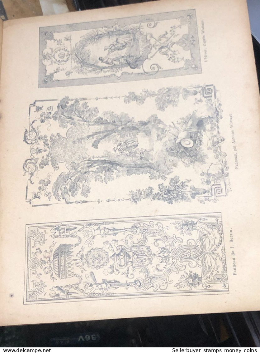 French books printed with old pictures that readers bought back to Vietnam-(I LIBONIS -CROQUIS D APRES LES MAITRES )-YEA