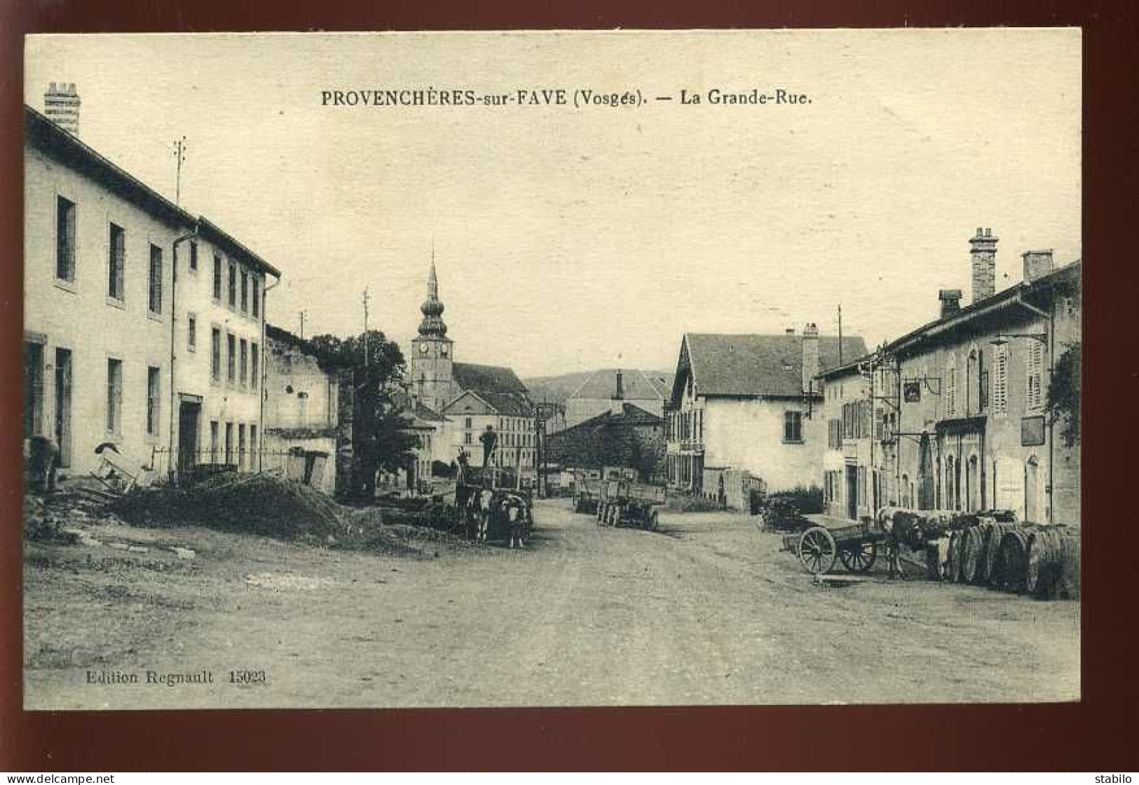 88 - PROVENCHERES-SUR-FAYE - GRANDE RUE  - Provencheres Sur Fave