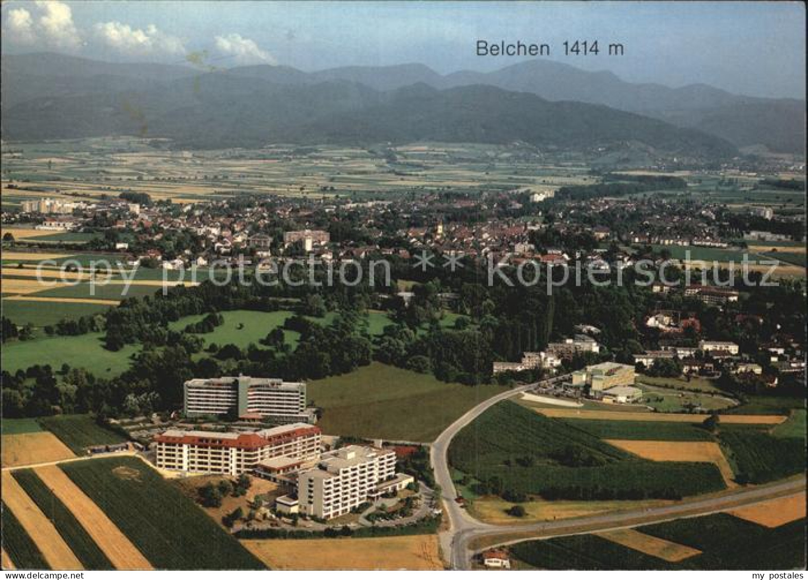 72484656 Bad Krozingen  Klinik Sinnighofen Belchen Fliegeraufnahme Bad Krozingen - Bad Krozingen