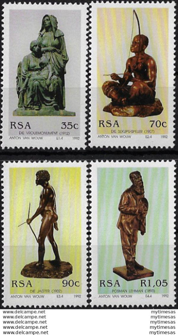 1992 South Africa Anton Van Wouw 4v. MNH SG N. 767/70 - Other & Unclassified
