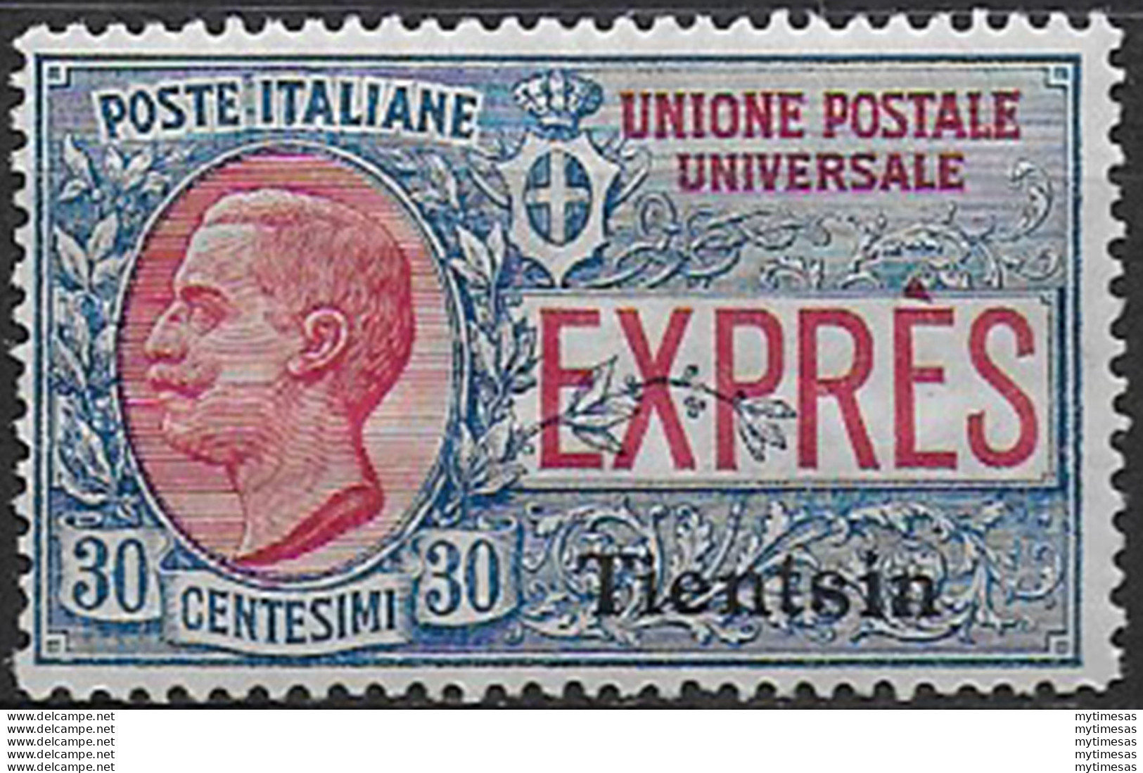 1917 Italia Tientsin Espresso 30c. MNH Sassone N. 1 - Unclassified