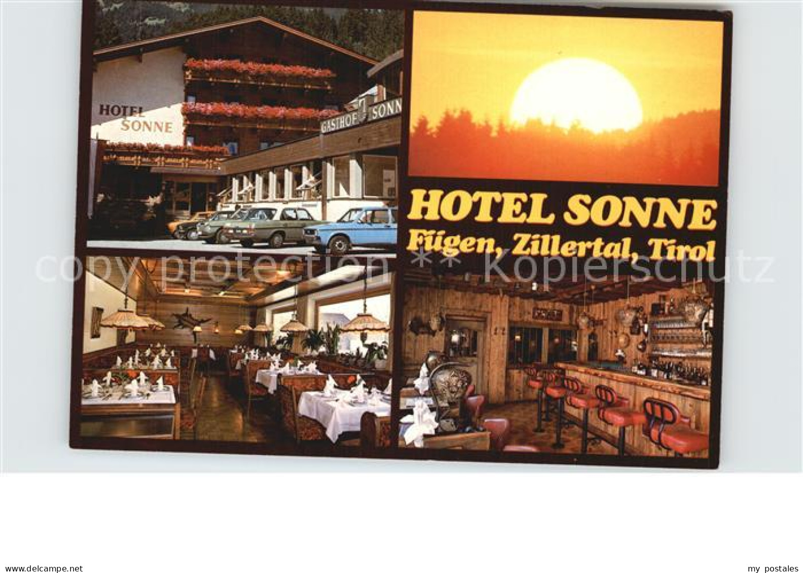 72484555 Fuegen Hotel Sonne Bar Restaurant Sonnenaufgang Fuegen - Sonstige & Ohne Zuordnung