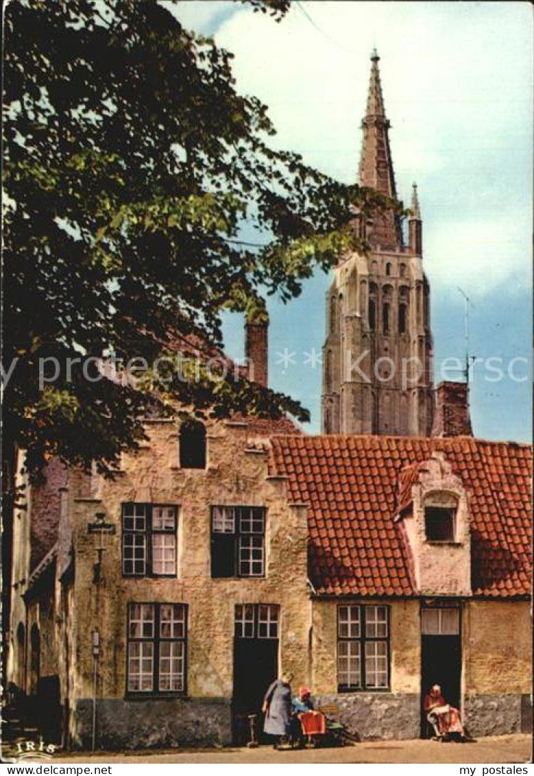 72484510 Brugge Kantwerksters Aan't Werk Spitzenkloepplerinnen Kirche Bruges - Brugge