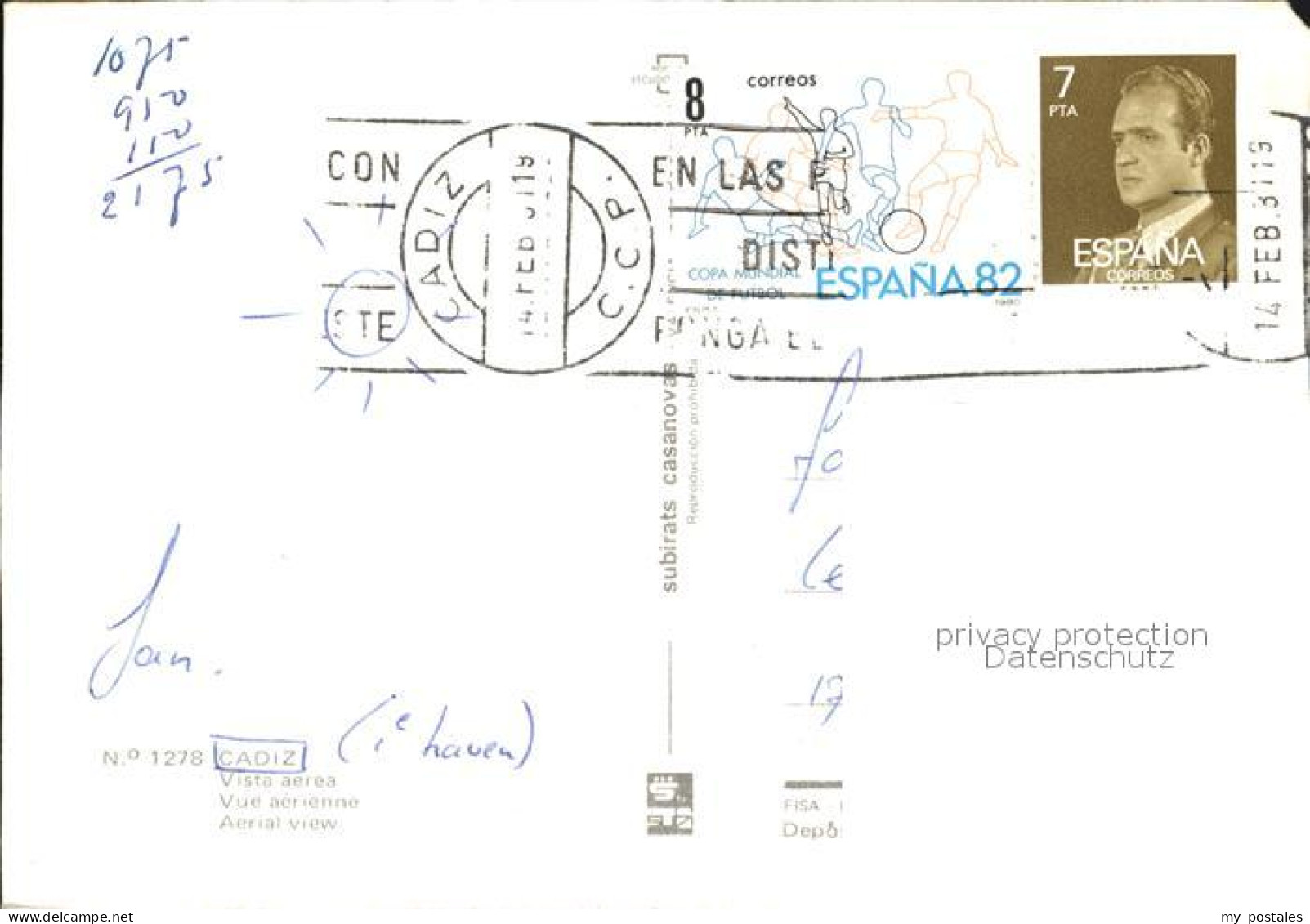 72484423 Cadiz Andalucia Fliegeraufnahme Cadiz - Autres & Non Classés