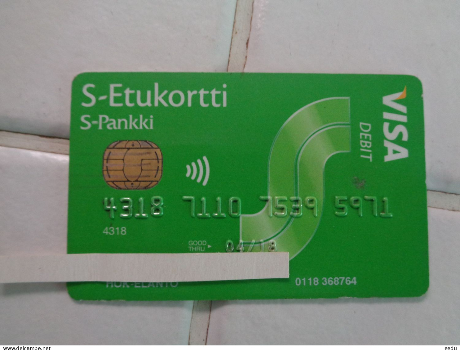 Finland Bank Card - Geldkarten (Ablauf Min. 10 Jahre)