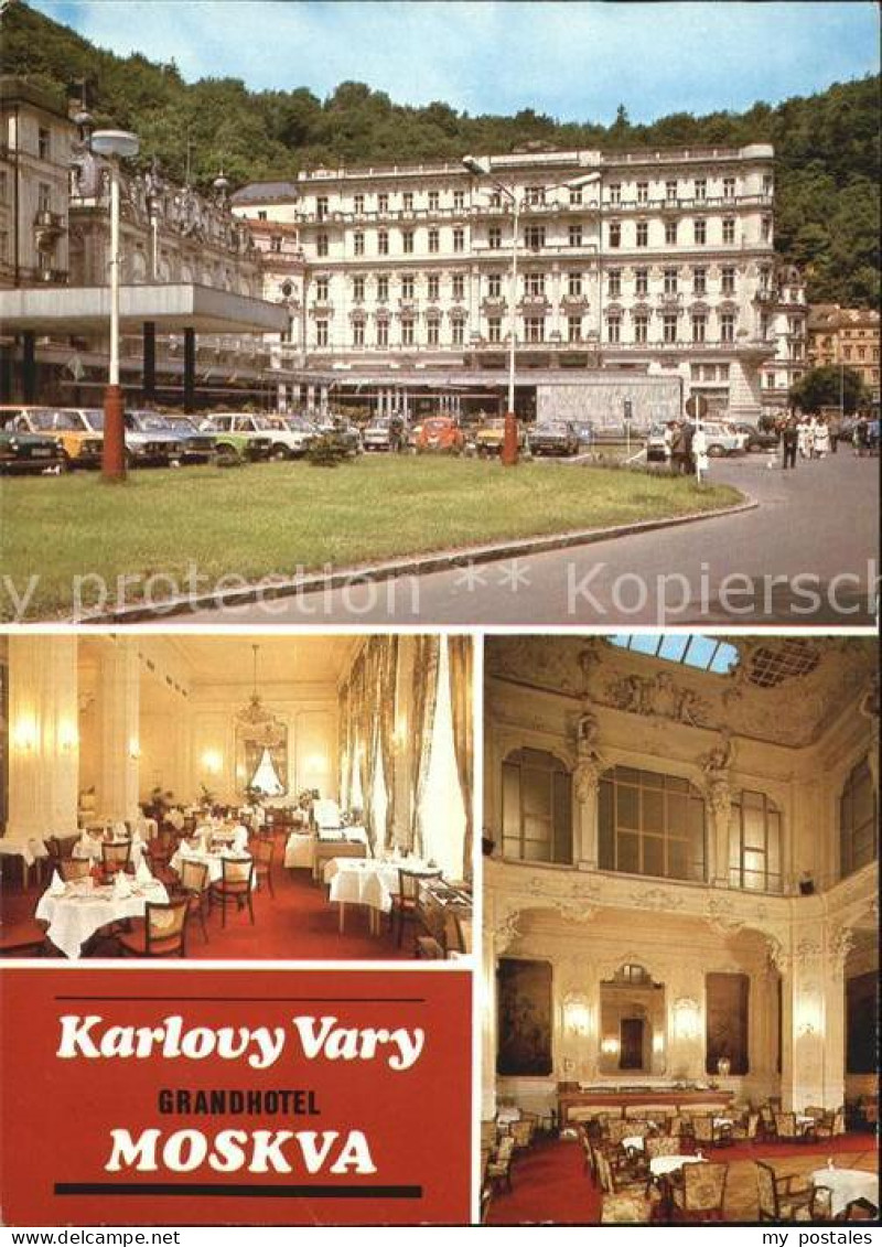 72484397 Karlovy Vary Grandhotel Moskva   - Tchéquie