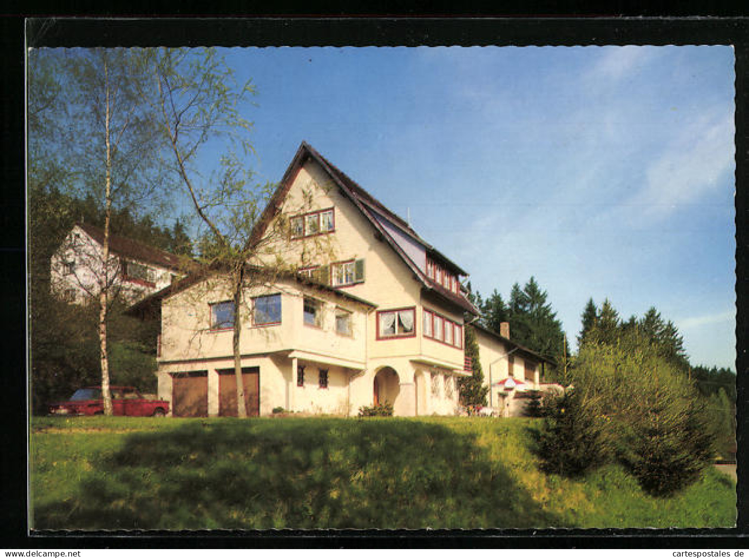 AK Lenzkirch /Schw., Pension Hubertus, Bes. Heinrich Scale, Schloss-Urach-Strasse 16  - Bad Urach