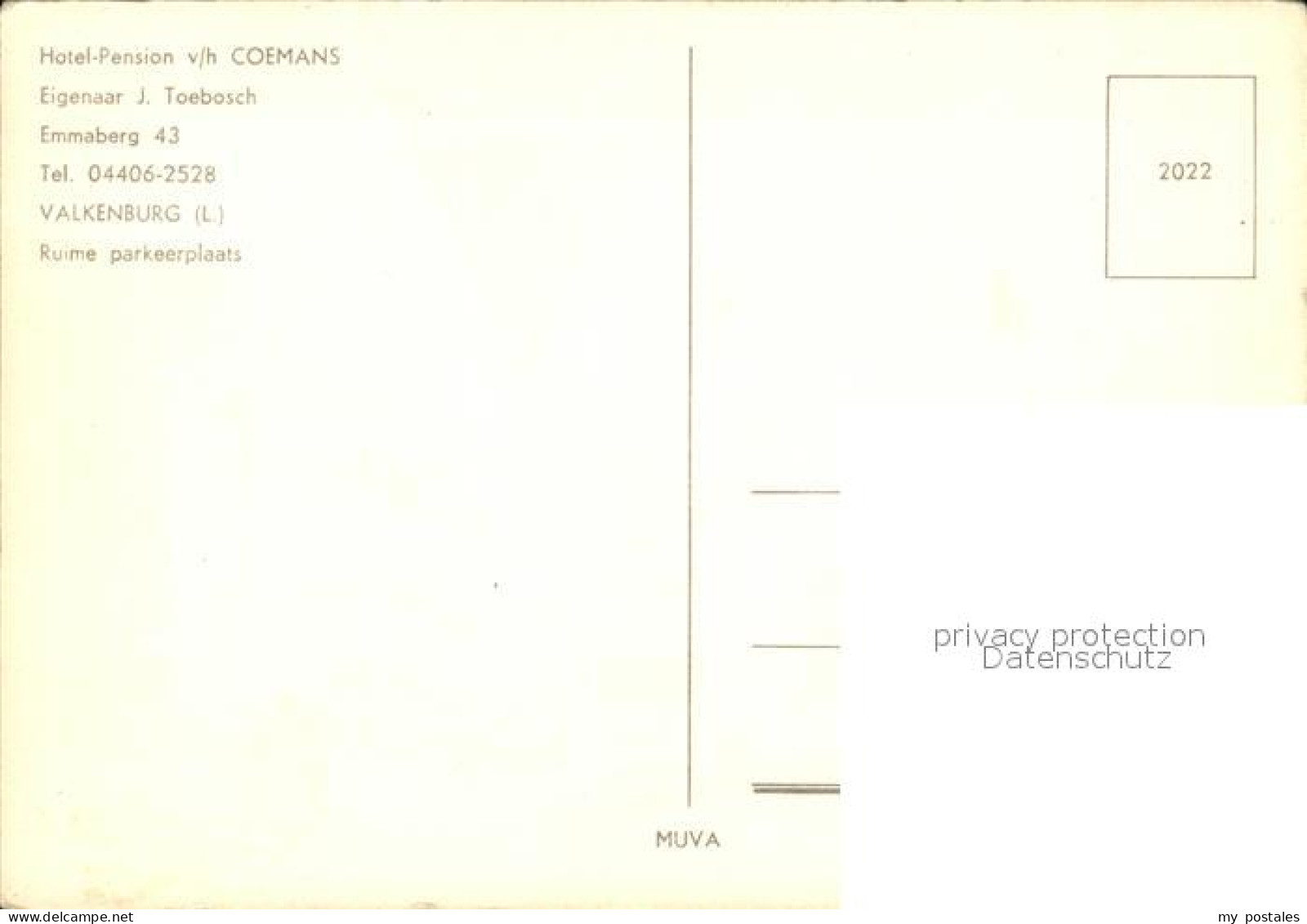 72483869 Valkenburg Aan De Geul Hotel Pension Coemans  - Sonstige & Ohne Zuordnung