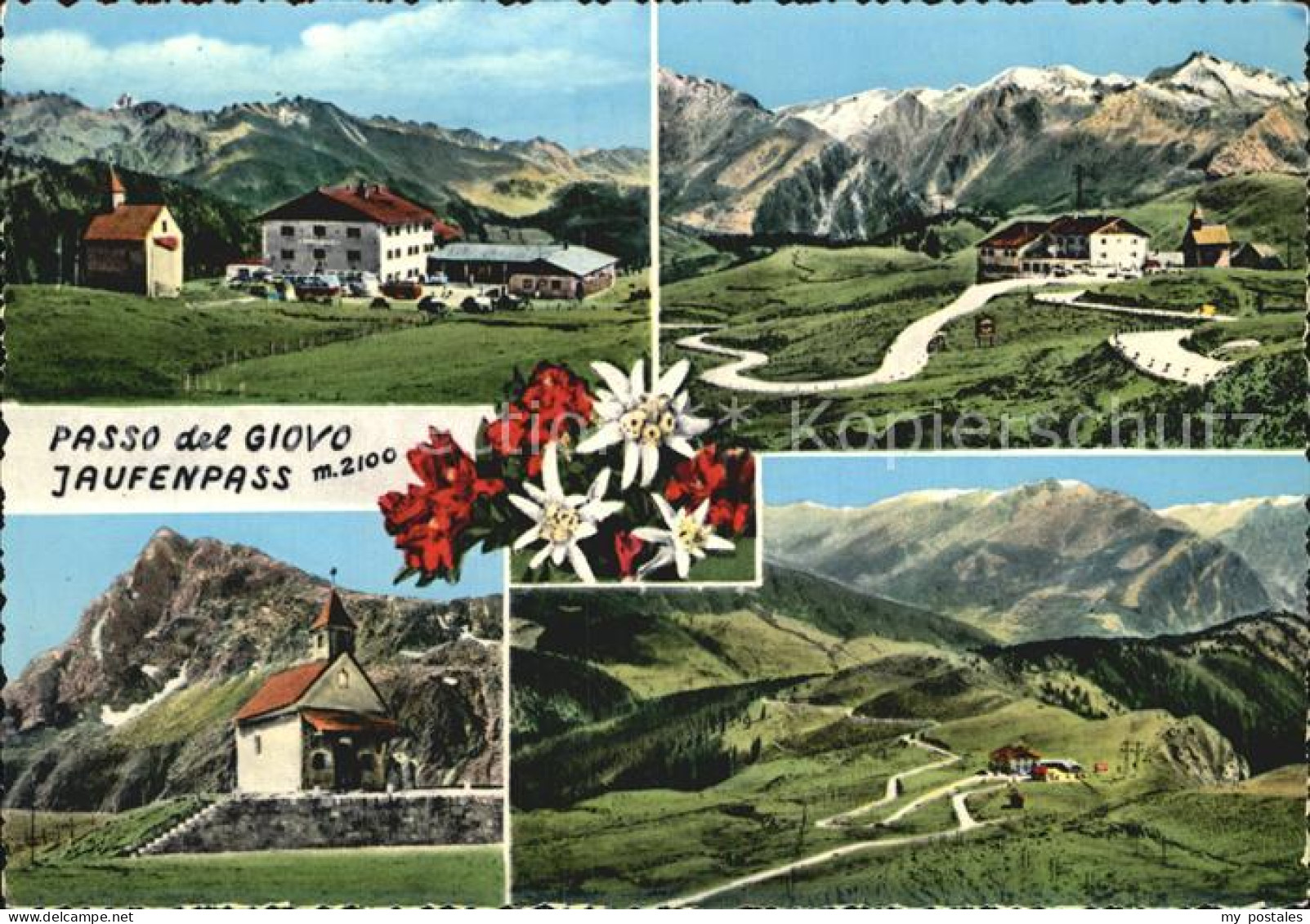 72483752 Passo Del Giovo Jaufenpass Passo Del Giovo Berghotel Kapelle Alpenpanor - Other & Unclassified
