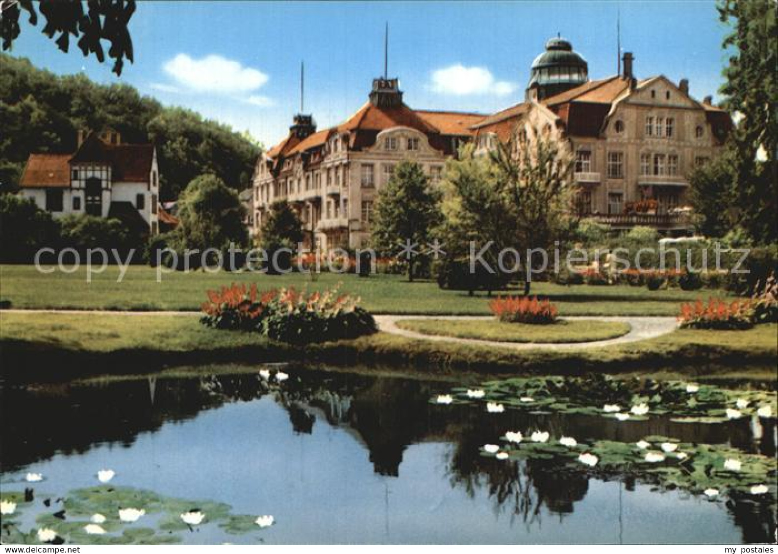 72483604 Bad Salzschlirf Hotel Badehof Teich Bad Salzschlirf - Autres & Non Classés