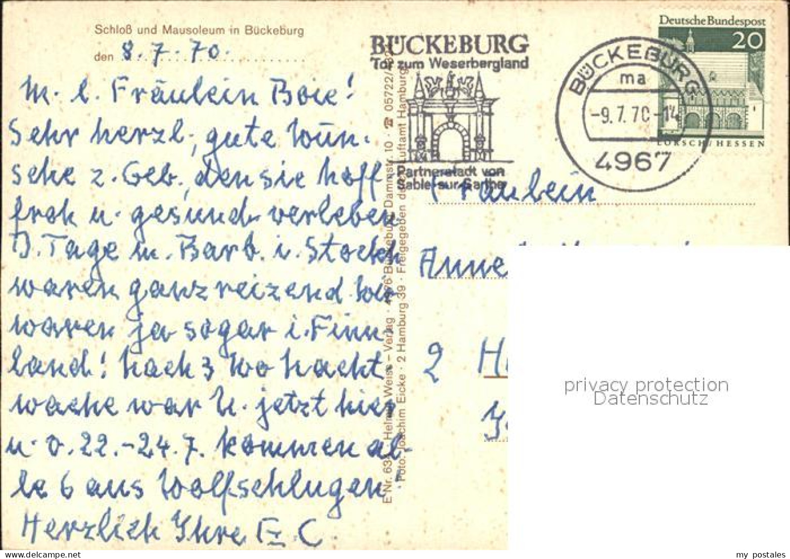 72482998 Bueckeburg Schloss Mausoleum Fliegeraufnahme Bueckeburg - Bückeburg
