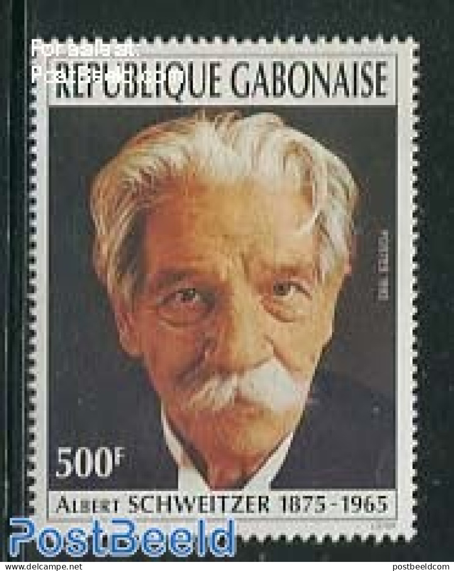 Gabon 1993 500F Stamp Out Of Set, Mint NH, Health - History - Performance Art - Nuevos