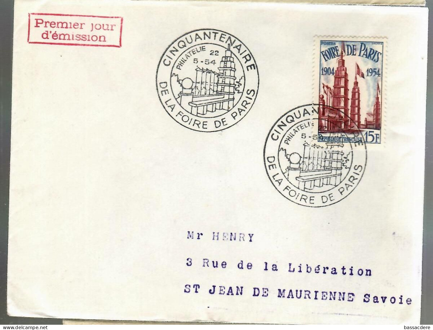 80332 -  CINQUANTENAIRE  FOIRE DE  PARIS - 1921-1960: Modern Period