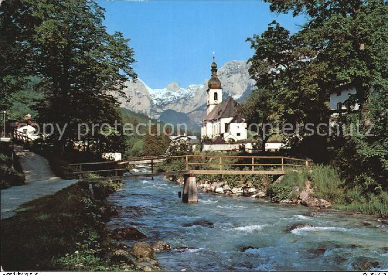 72482752 Ramsau Berchtesgaden Teilansicht Kirche Ramsau - Berchtesgaden