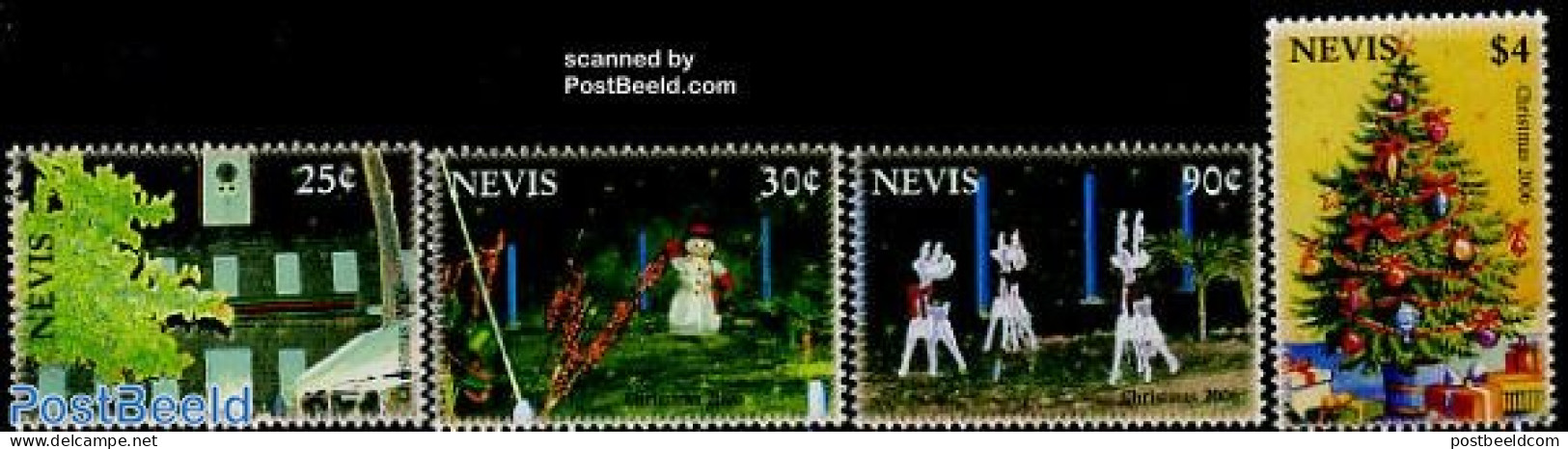 Nevis 2006 Christmas 4v, Mint NH, Religion - Christmas - Weihnachten