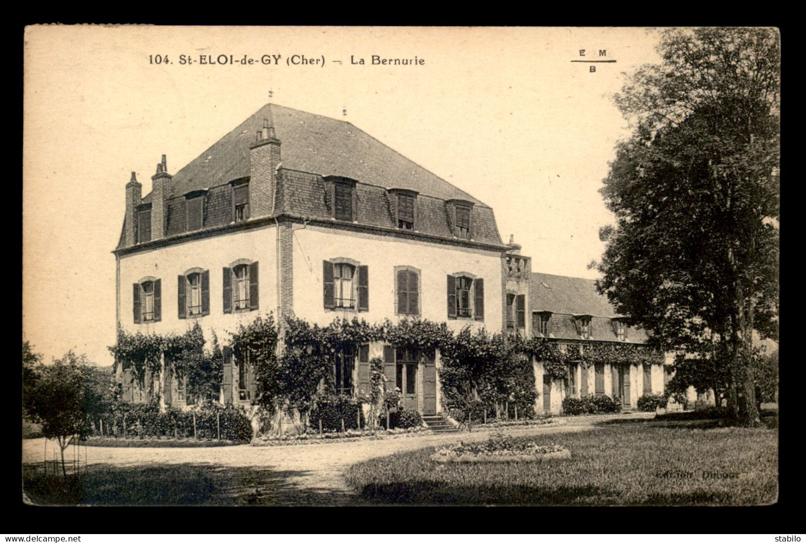 18 - ST-ELOI-DE-GY - LA BERNURIE - CHATEAU - Andere & Zonder Classificatie