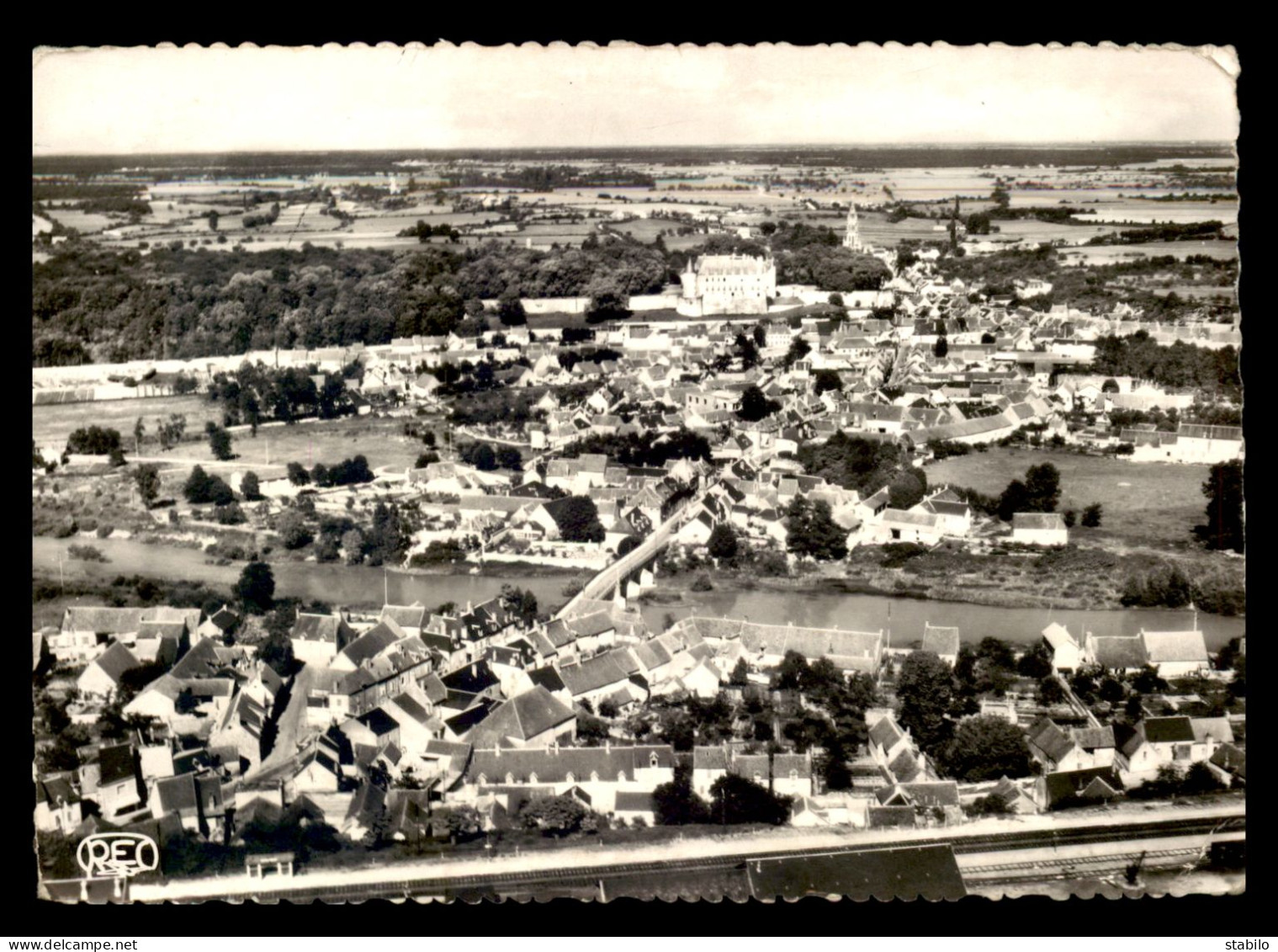 18 - CHATEAUNEUF-SUR-CHER - VUE AERIENNE - Chateauneuf Sur Cher