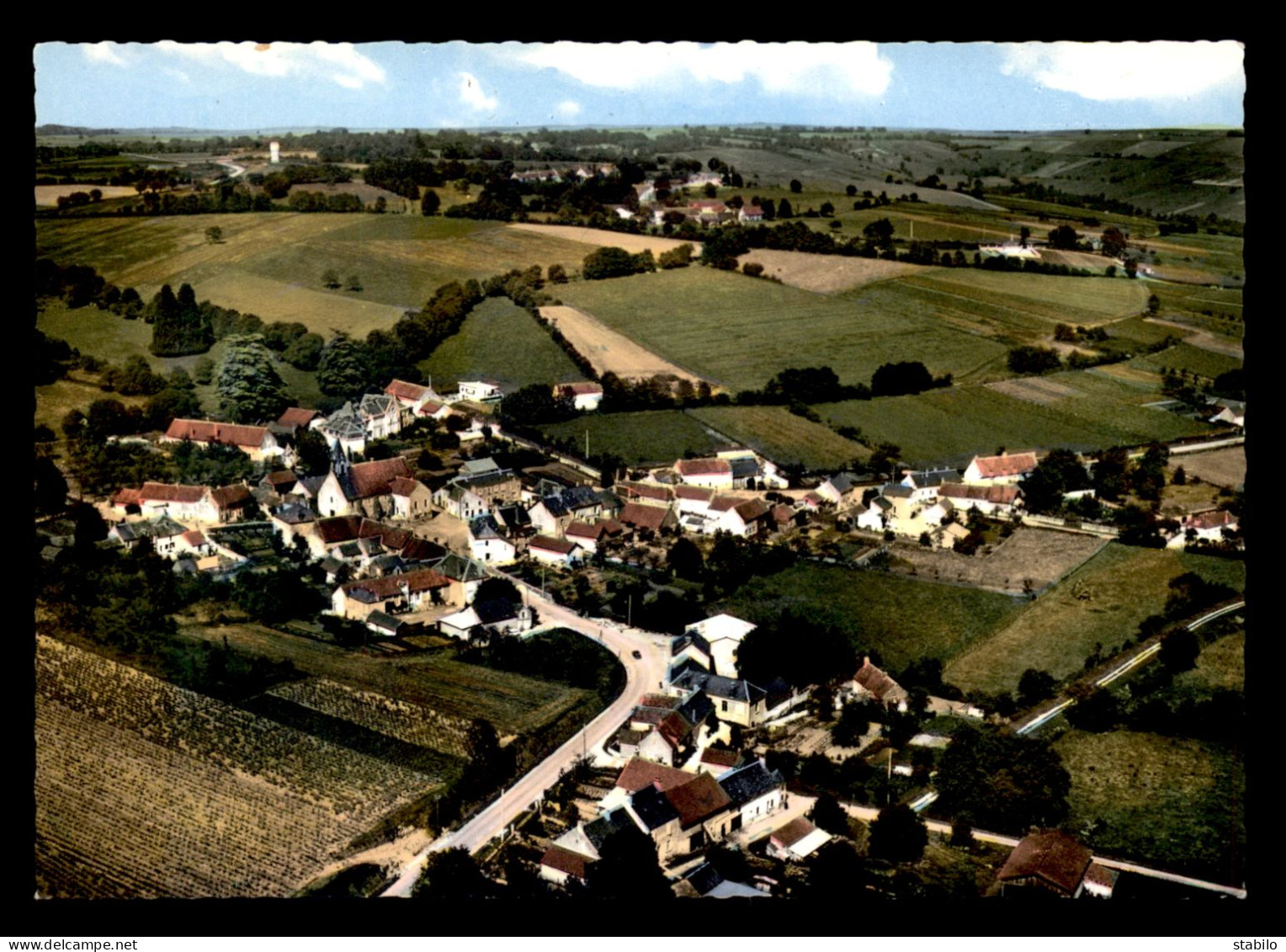 18 - CREZANCY - VUE AERIENNE - Andere & Zonder Classificatie