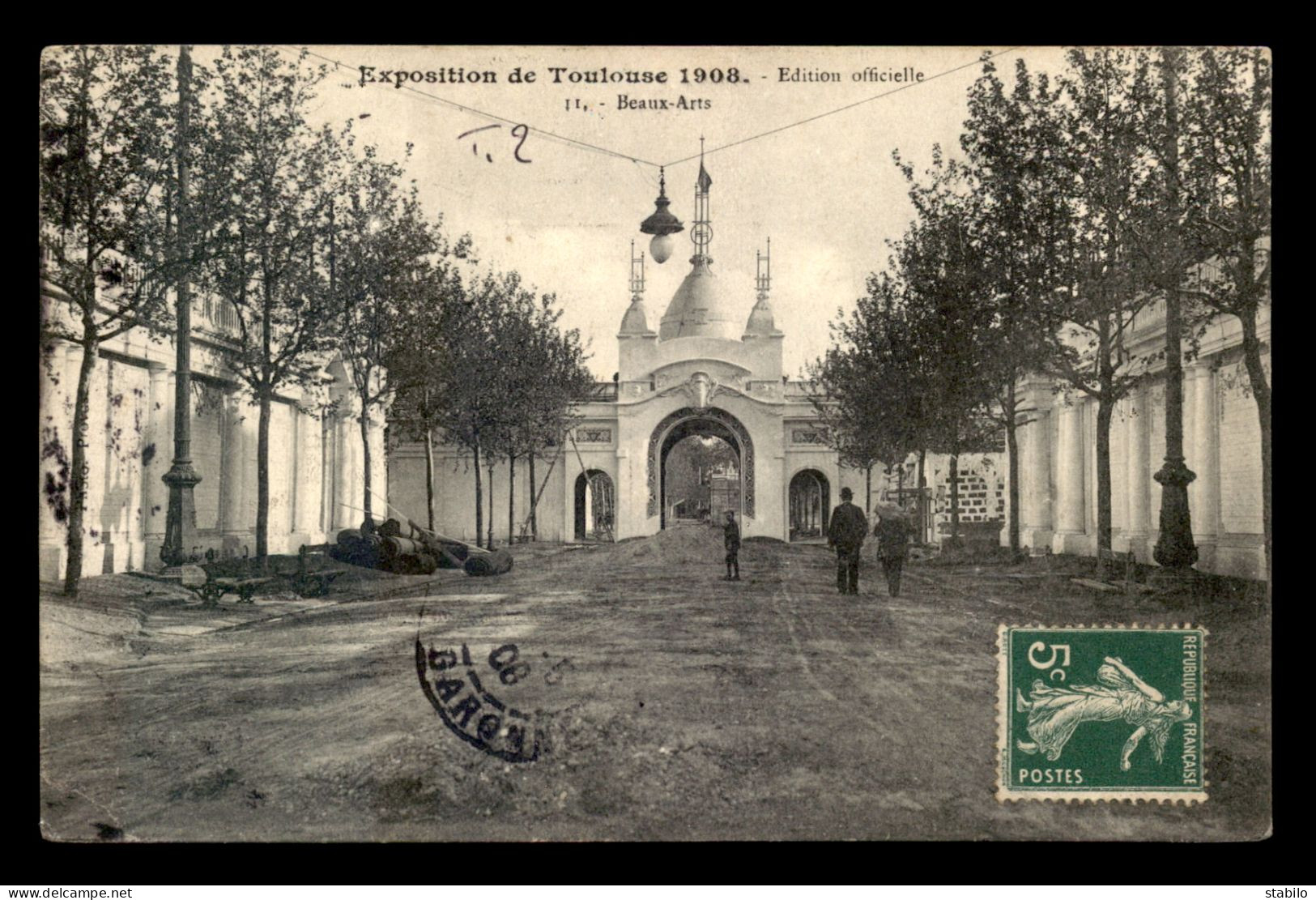 31 - TOULOUSE - EXPOSITION DE 1908 - BEAUX ARTS - Toulouse