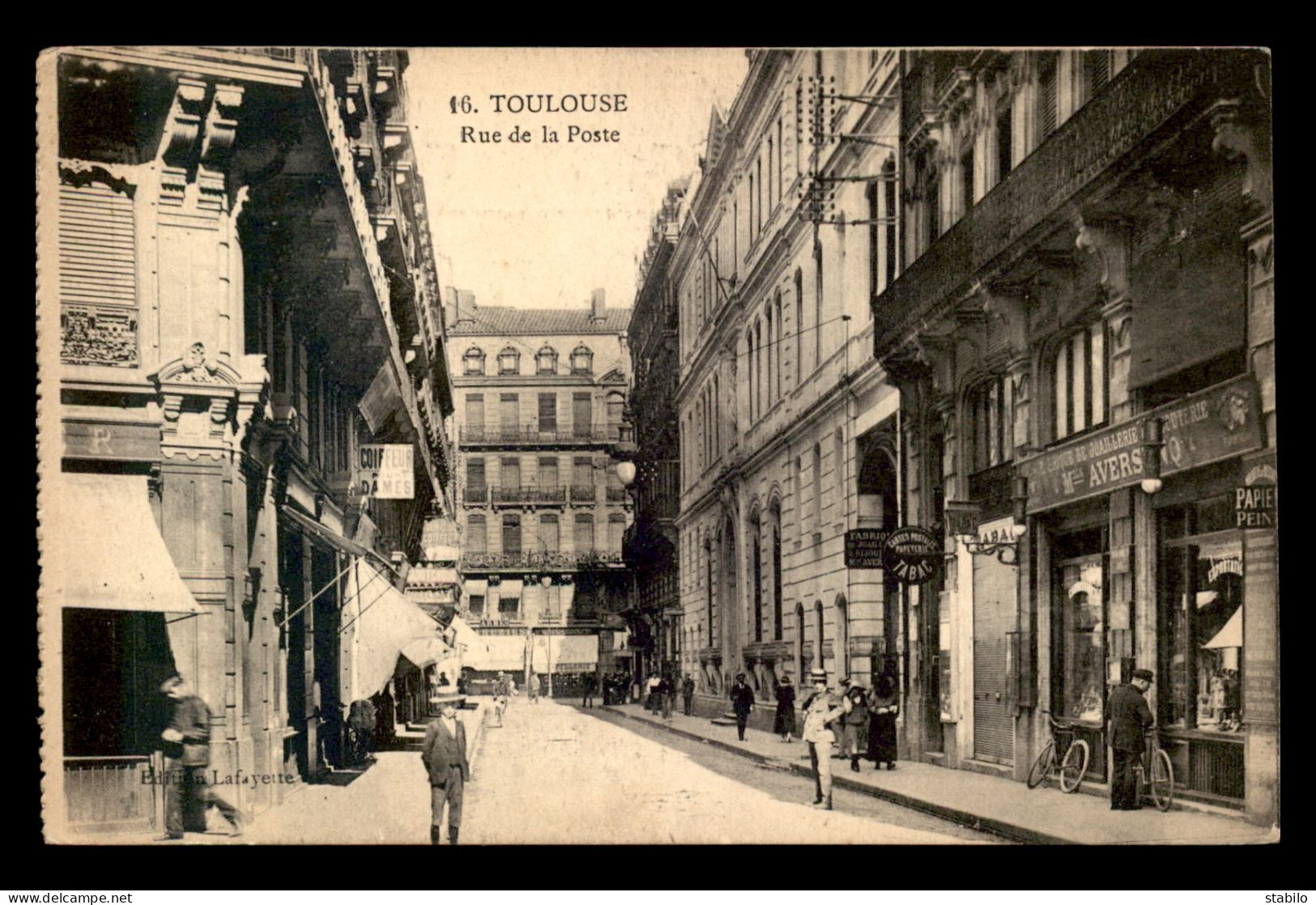 31 - TOULOUSE - RUE DE LA POSTE - Toulouse