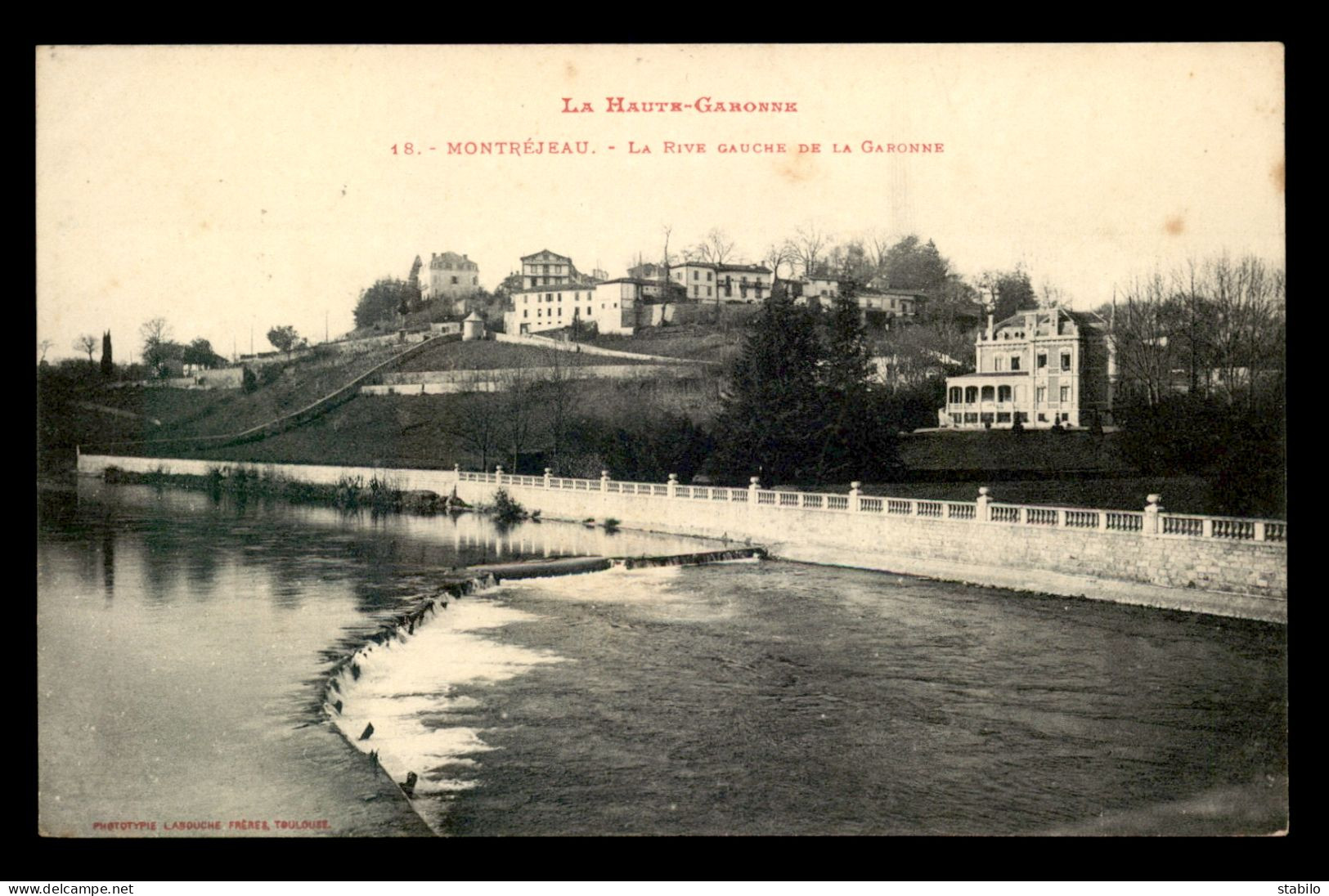31 - MONTREJEAU - LA RIVE GAUCHE - Montréjeau