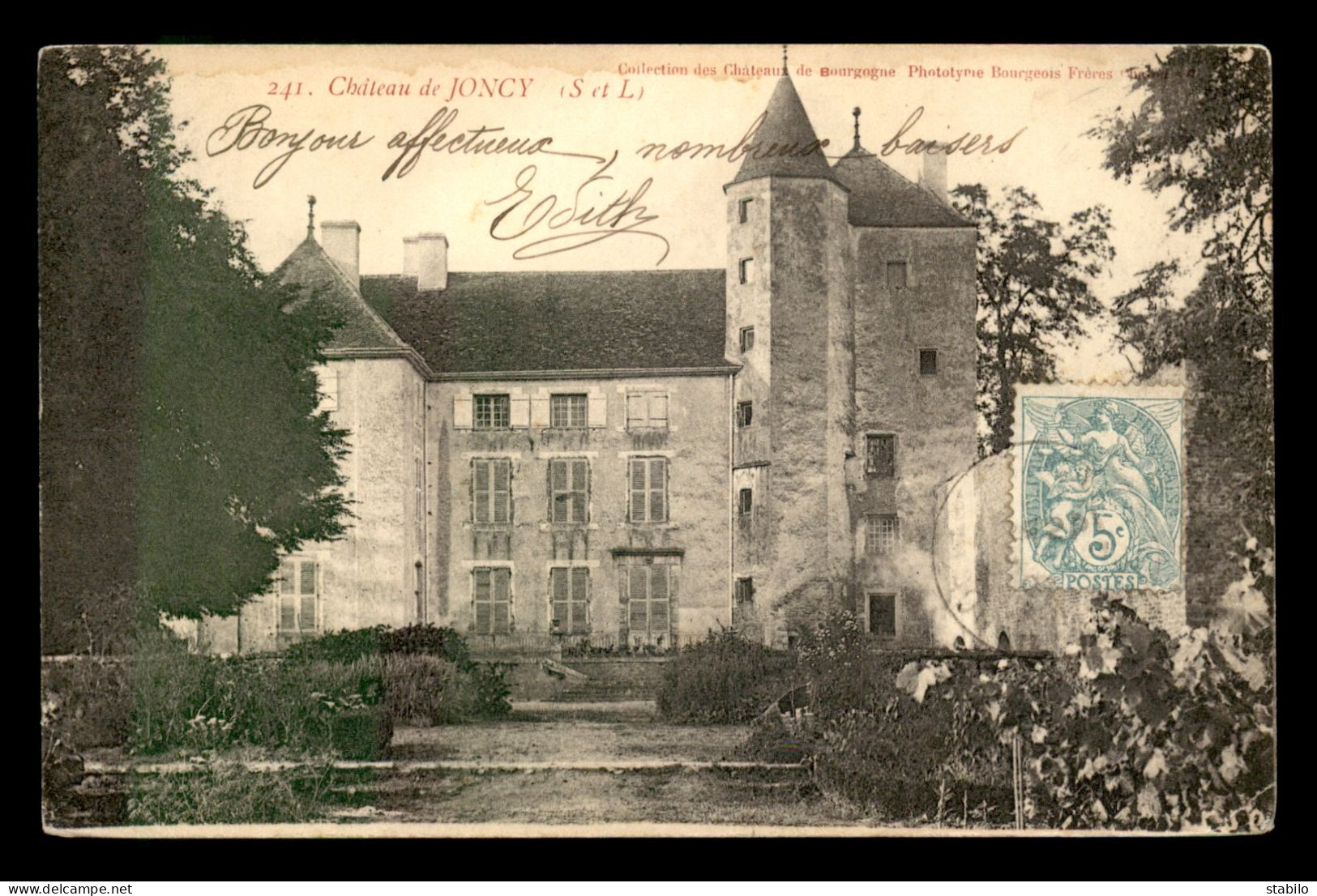 71 - CHATEAU DE JONCY - Autres & Non Classés