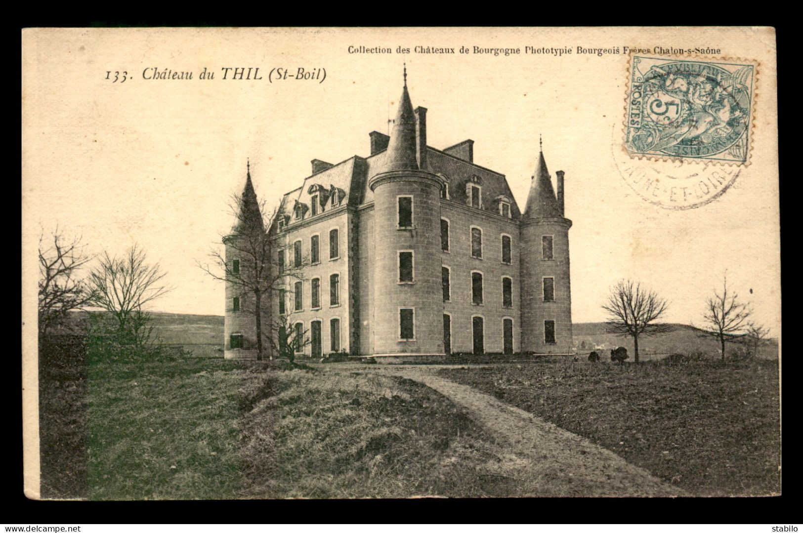 71 - ST-BOIL - LE CHATEAU DE THIL - Autres & Non Classés